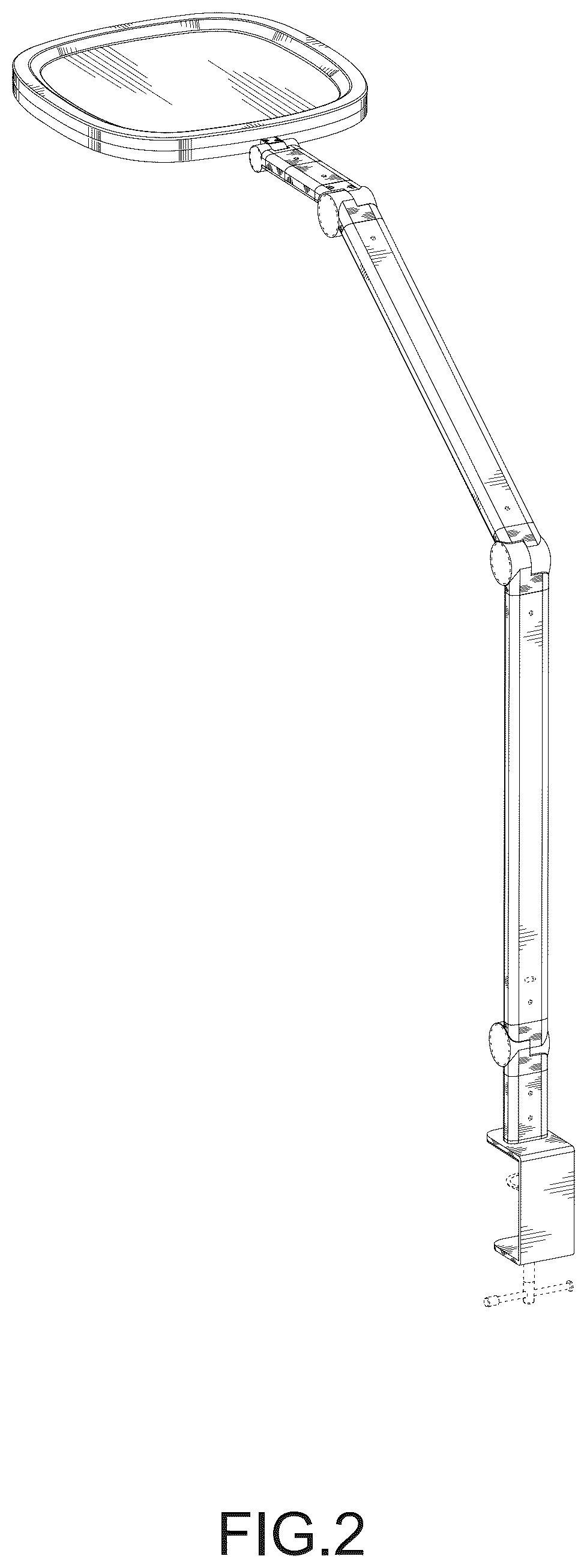 Patent USD1044080 Figure 2 – Desk lamp