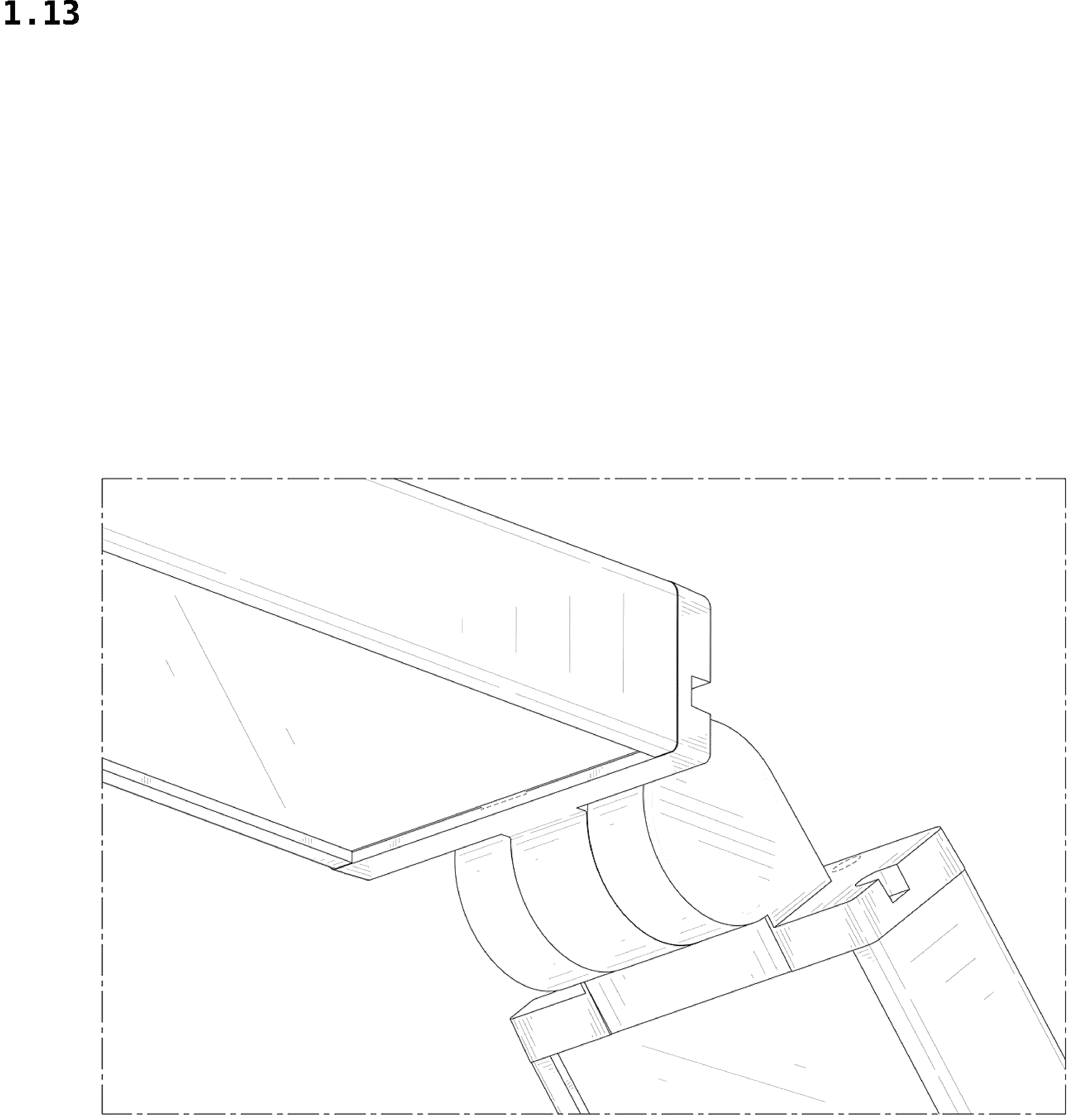 Patent USD1044081 Figure 13 – Floor lamp