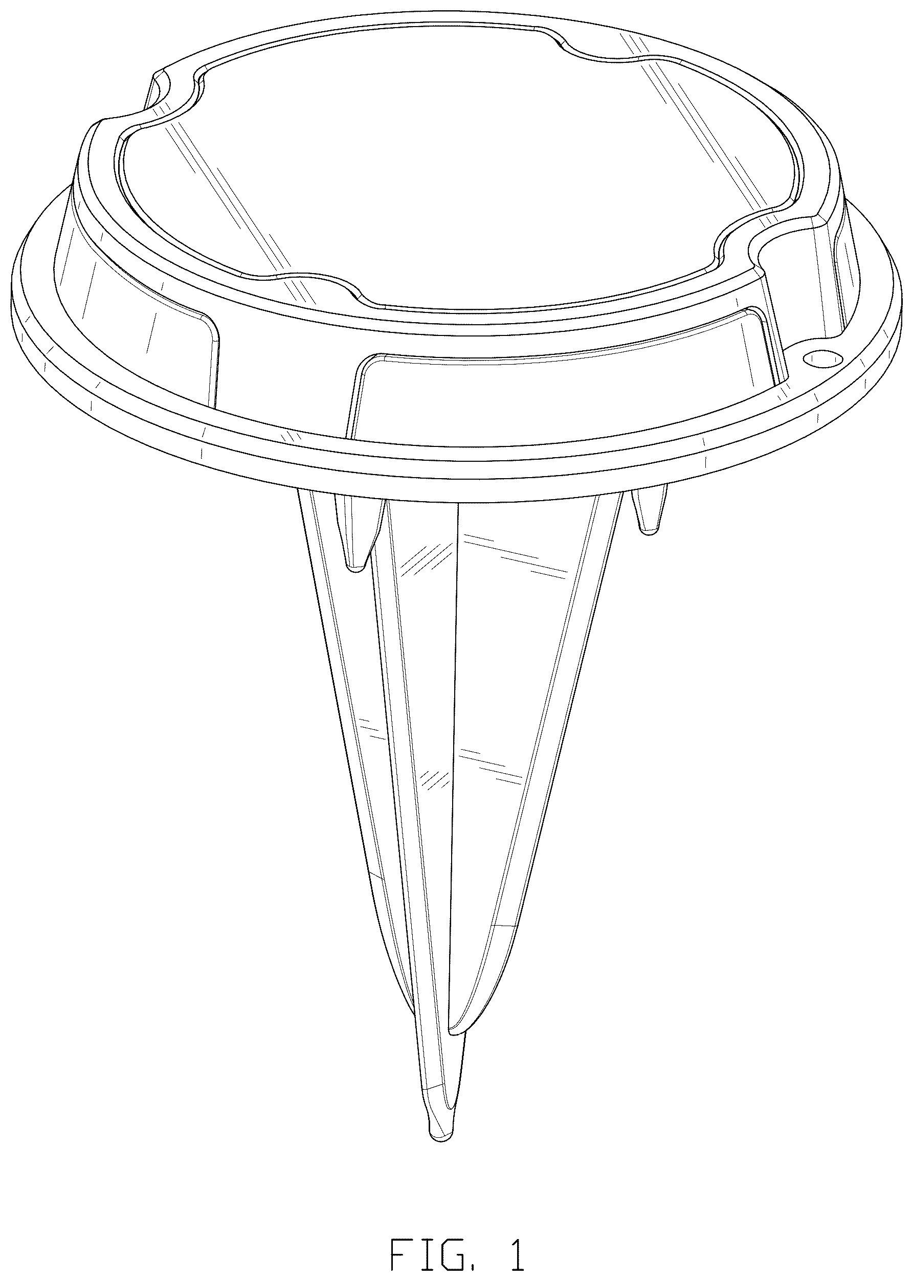 Patent USD1044082 Figure 1 – Solar light