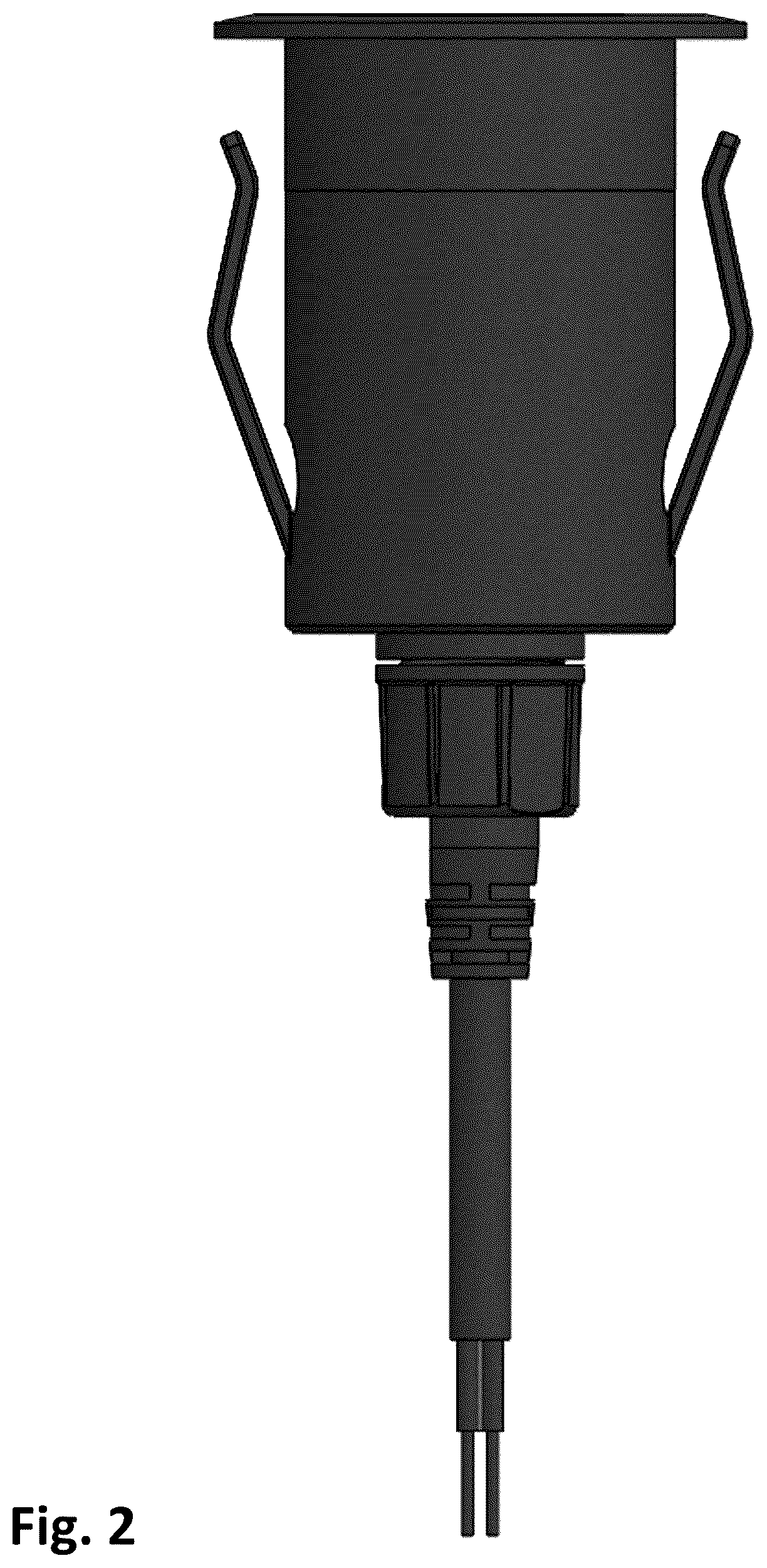 Patent USD1044084 Figure 2 – Lamp