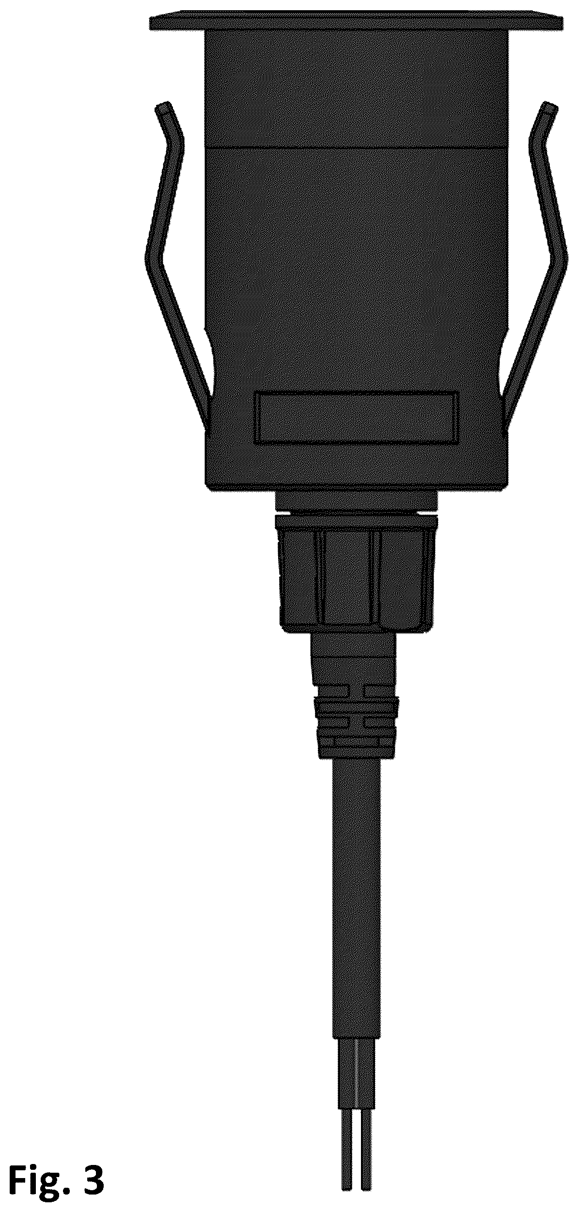 Patent USD1044084 Figure 3 – Lamp