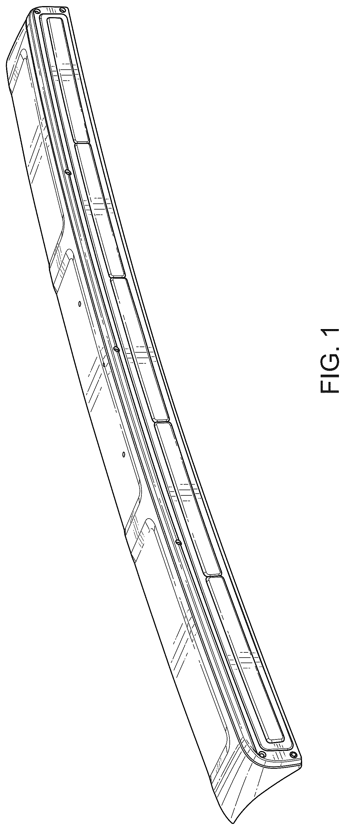 Patent USD1044085 Figure 1 – Truck cab lighting device