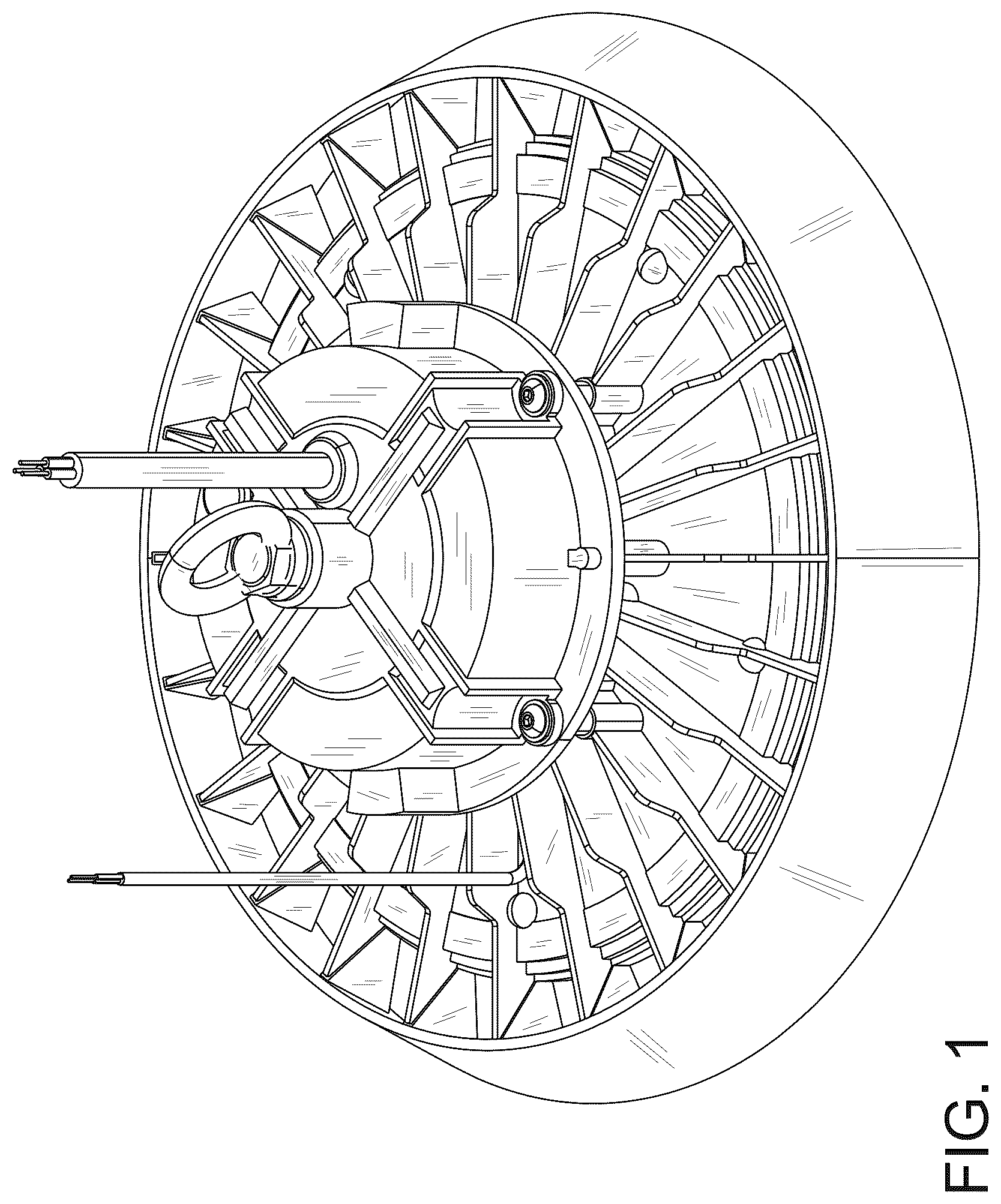 Patent USD1044088 Figure 1 – Dairy barn LED lighting fixture