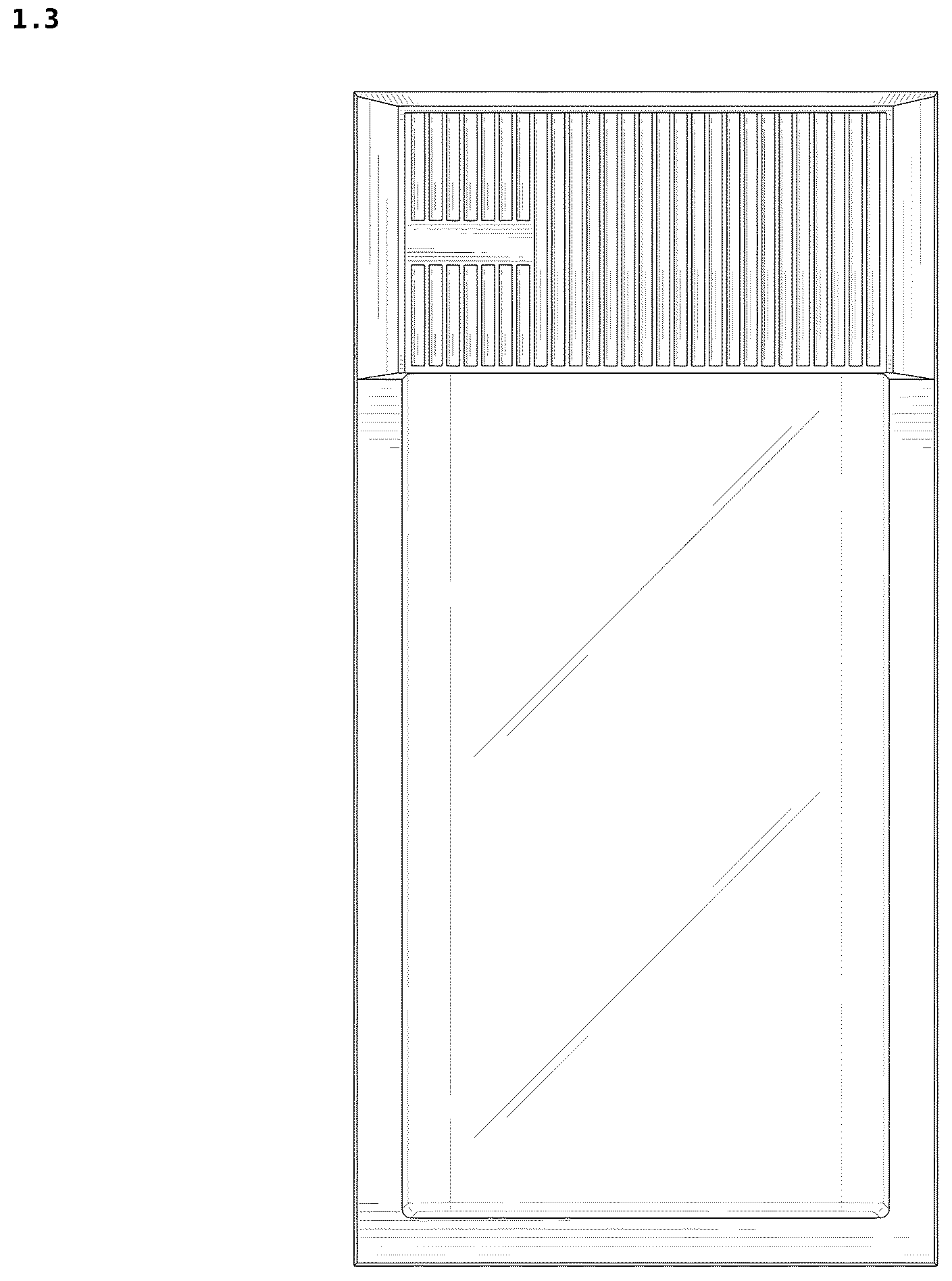 Patent USD1044090 Figure 3 – Wall lamp