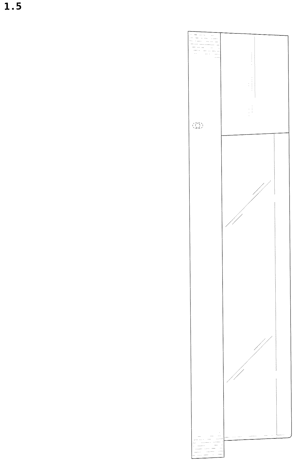 Patent USD1044090 Figure 5 – Wall lamp
