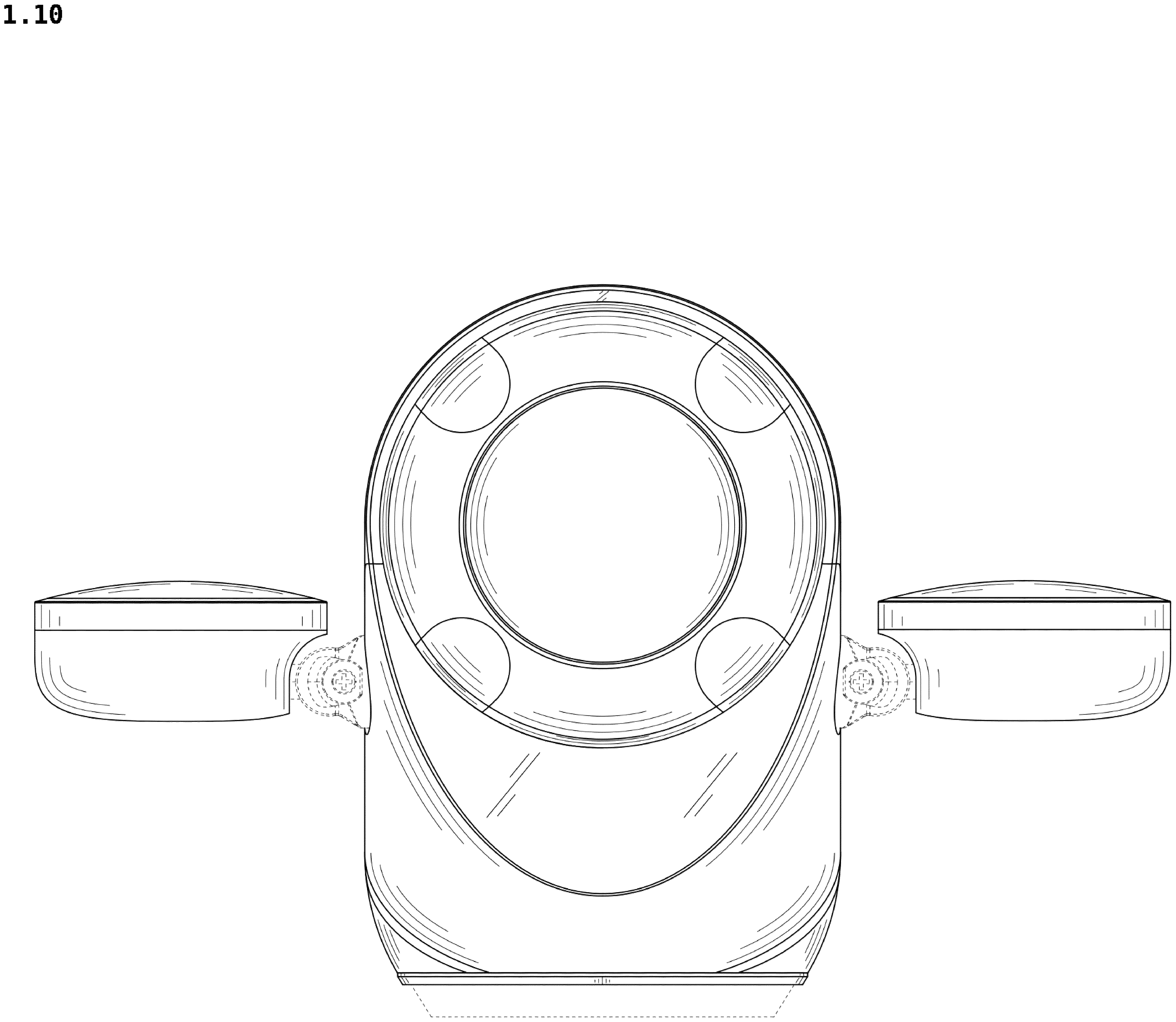 Patent USD1044091 Figure 10 – Floodlight