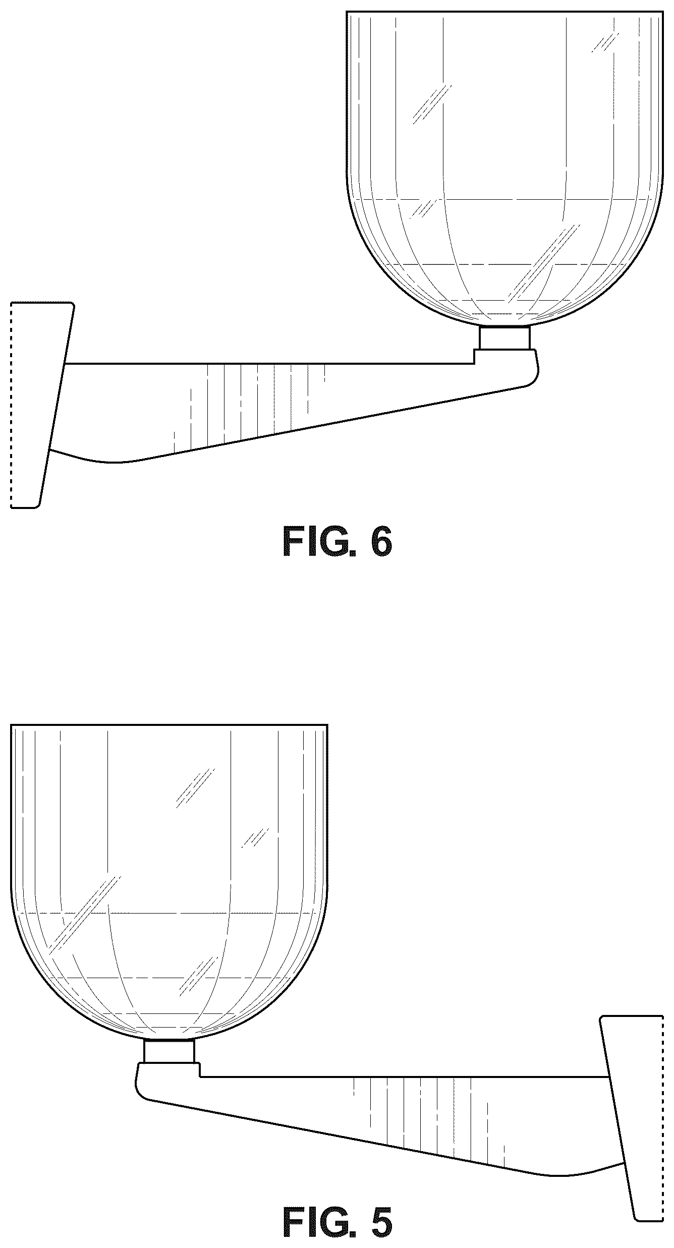 Patent USD1044093 Figure 3 – Lighting fixture