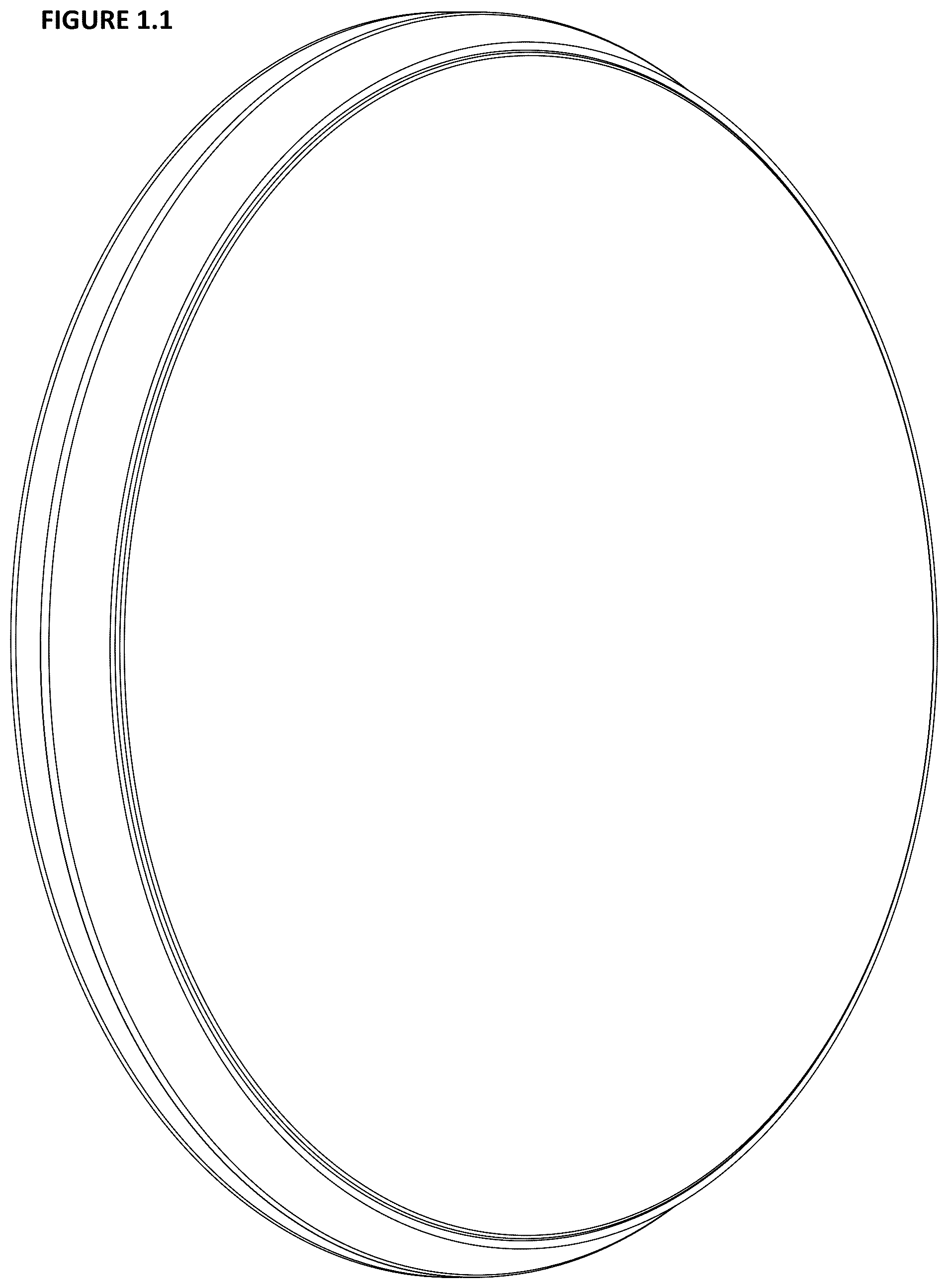 Patent USD1044095 Figure 1 – Ceiling light