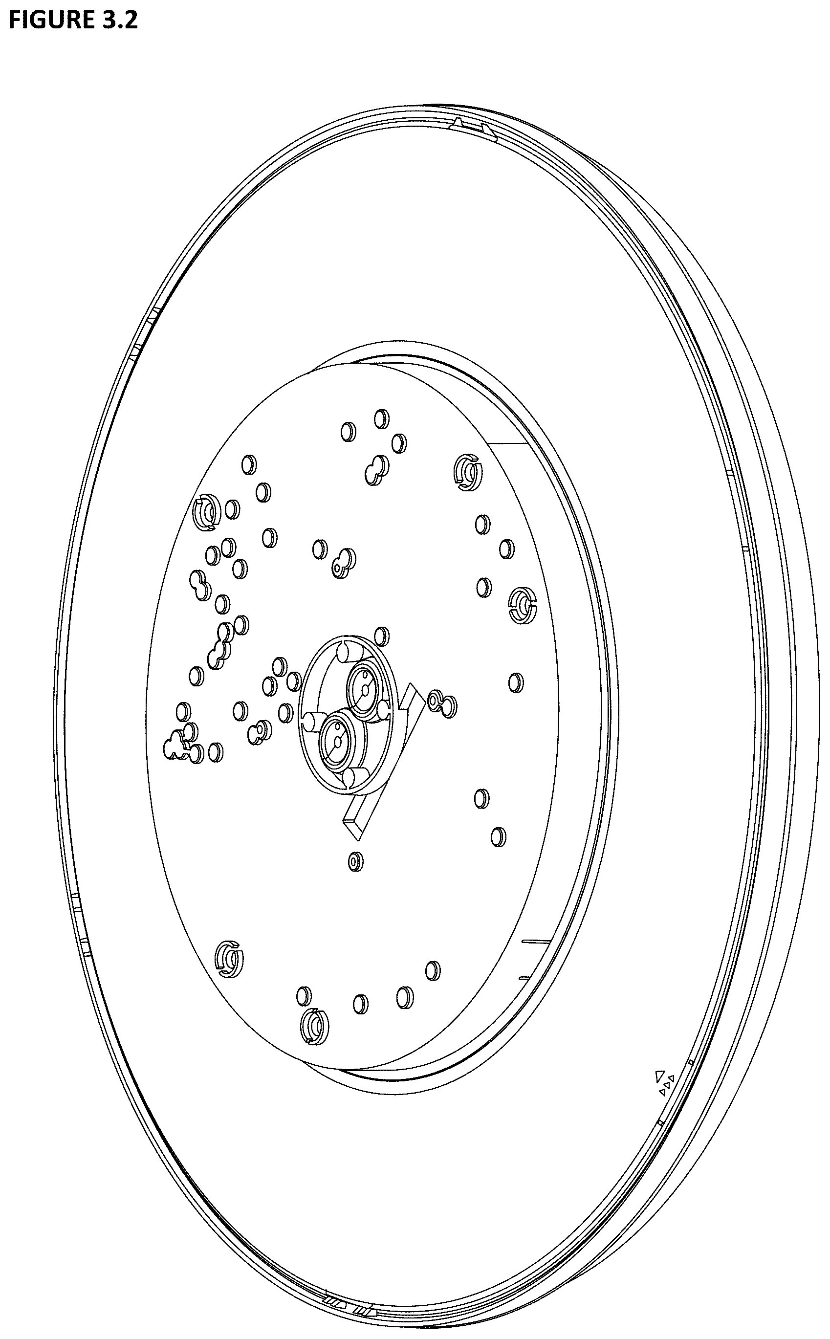 Patent USD1044095 Figure 8 – Ceiling light