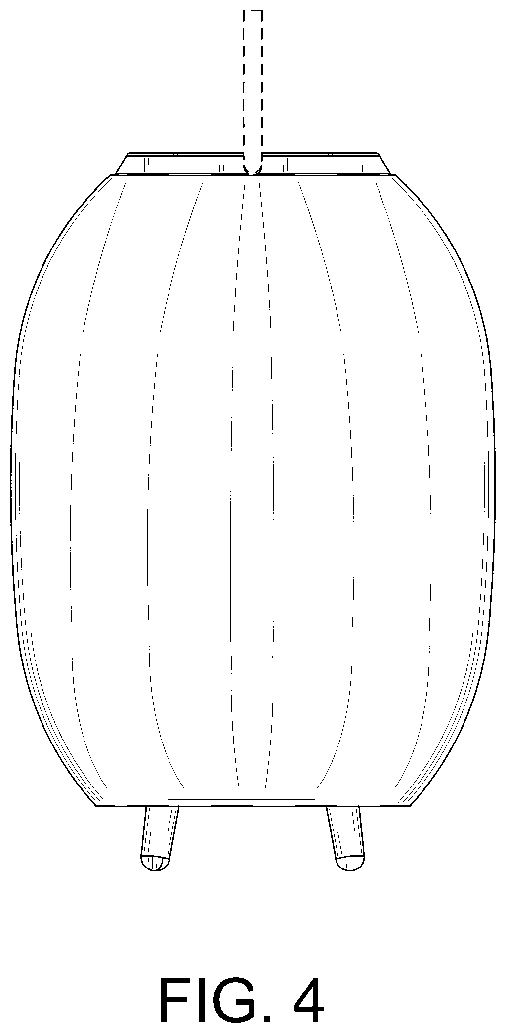 Patent USD1044096 Figure 4 – LED speaker lamp