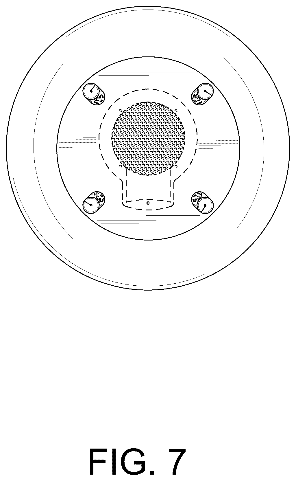 Patent USD1044096 Figure 7 – LED speaker lamp