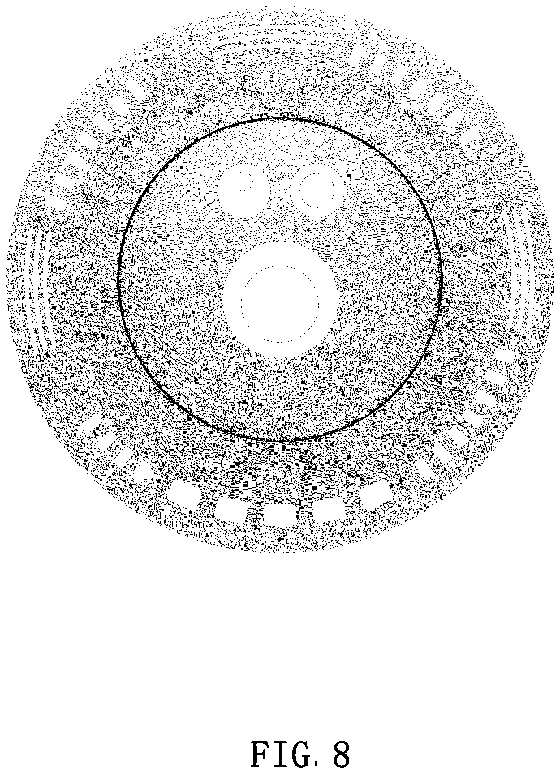 Patent USD1044097 Figure 8 – UFO sky projector