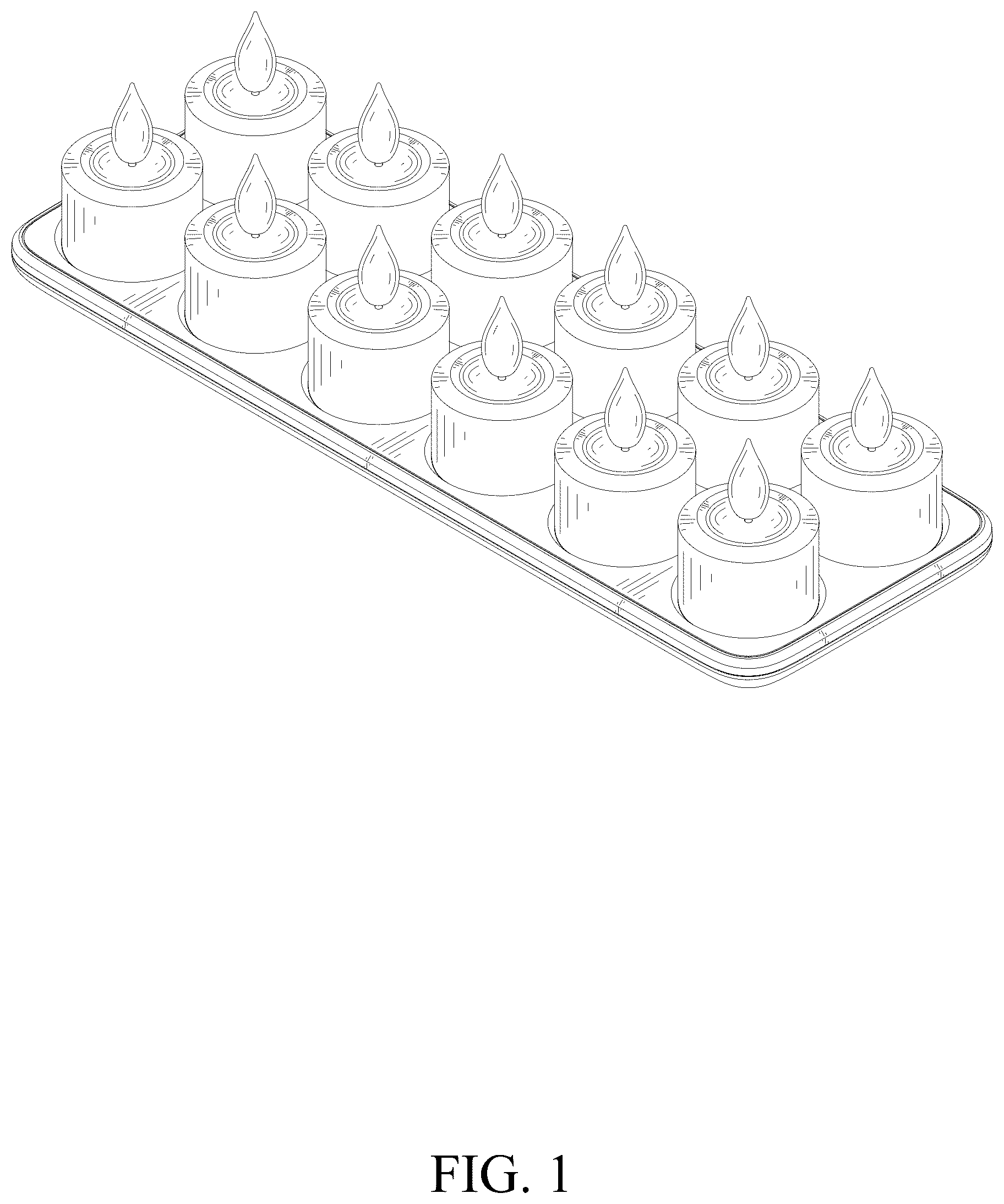Patent USD1044099 Figure 1 – LED candle