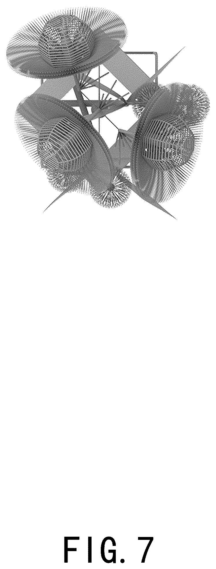 Patent USD1044100 Figure 7 – Floor woven rattan lamp