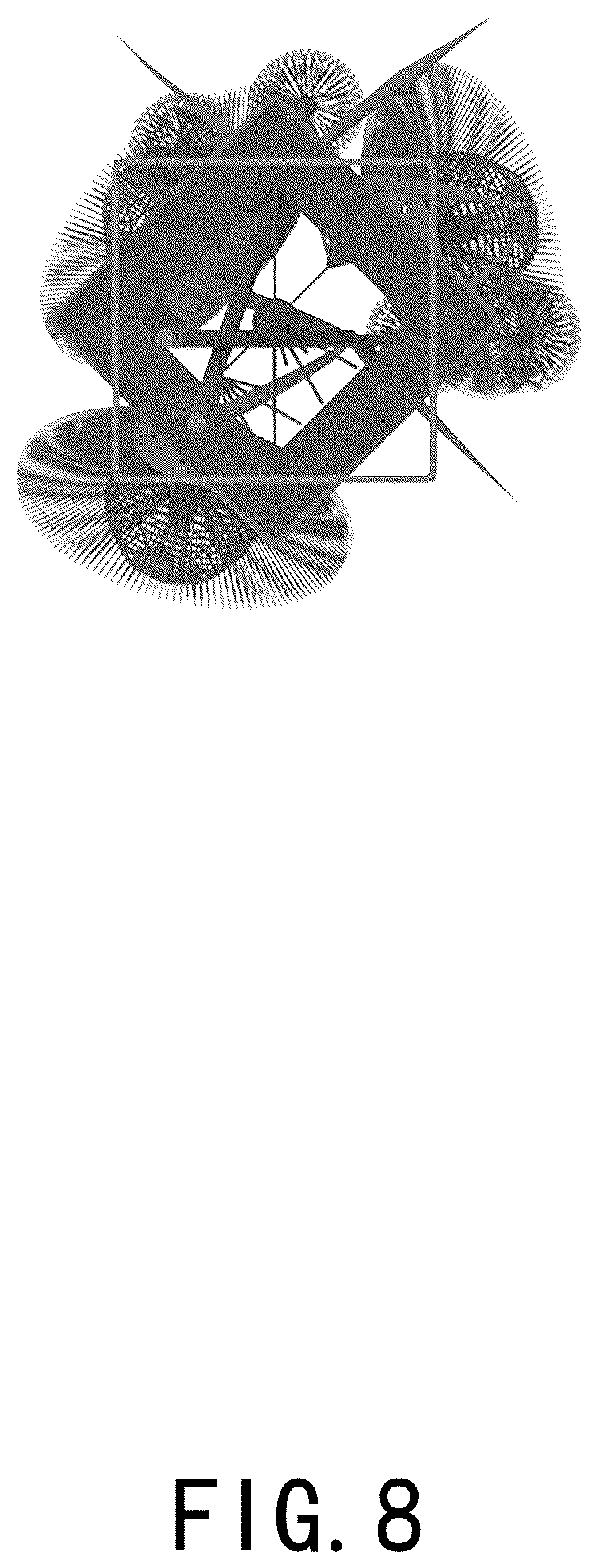Patent USD1044100 Figure 8 – Floor woven rattan lamp
