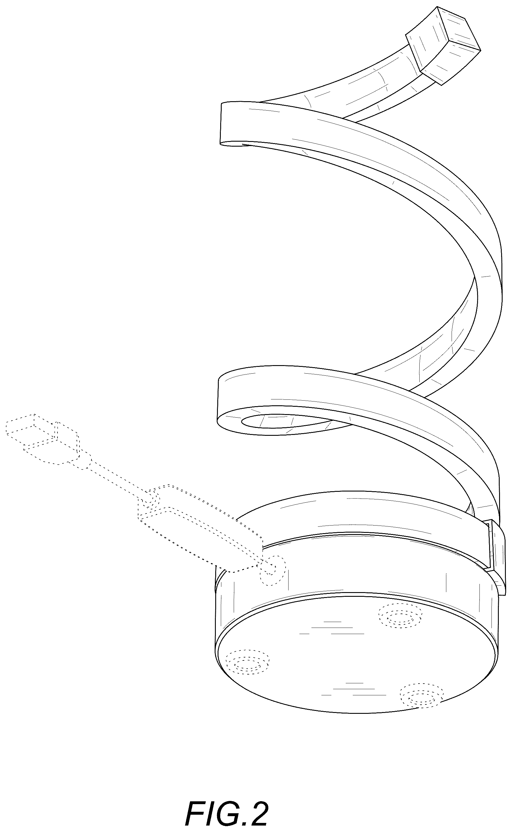 Patent USD1044101 Figure 2 – Lamp
