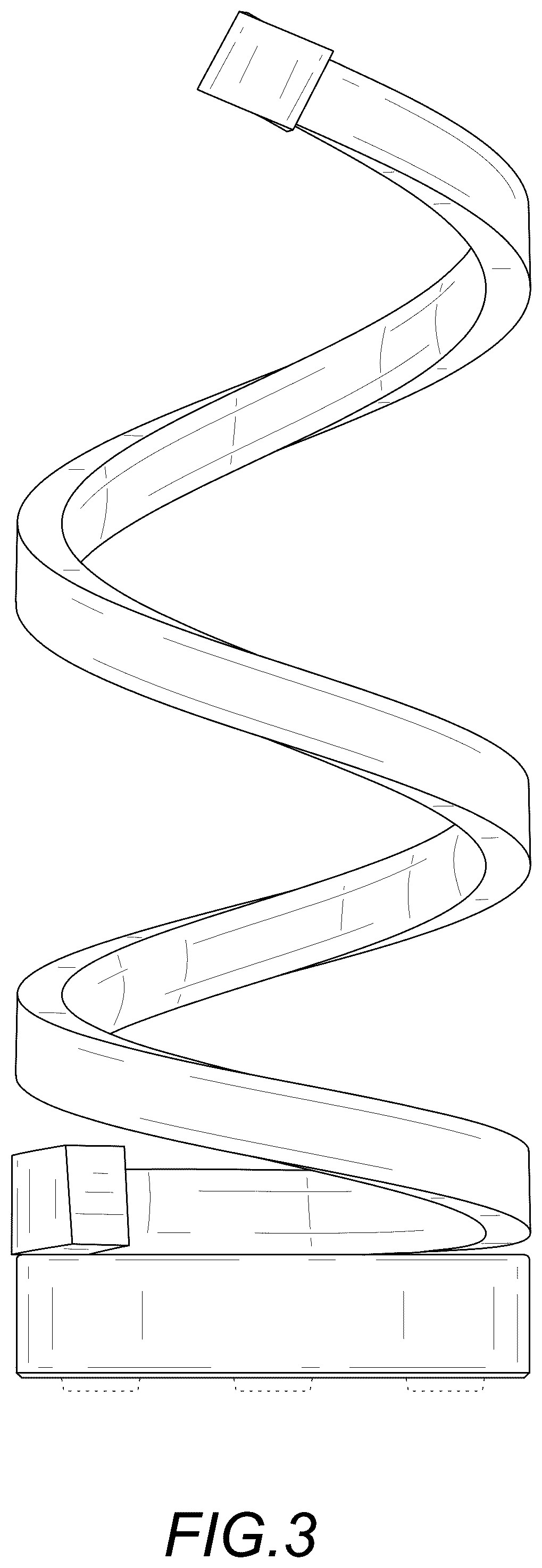 Patent USD1044101 Figure 3 – Lamp