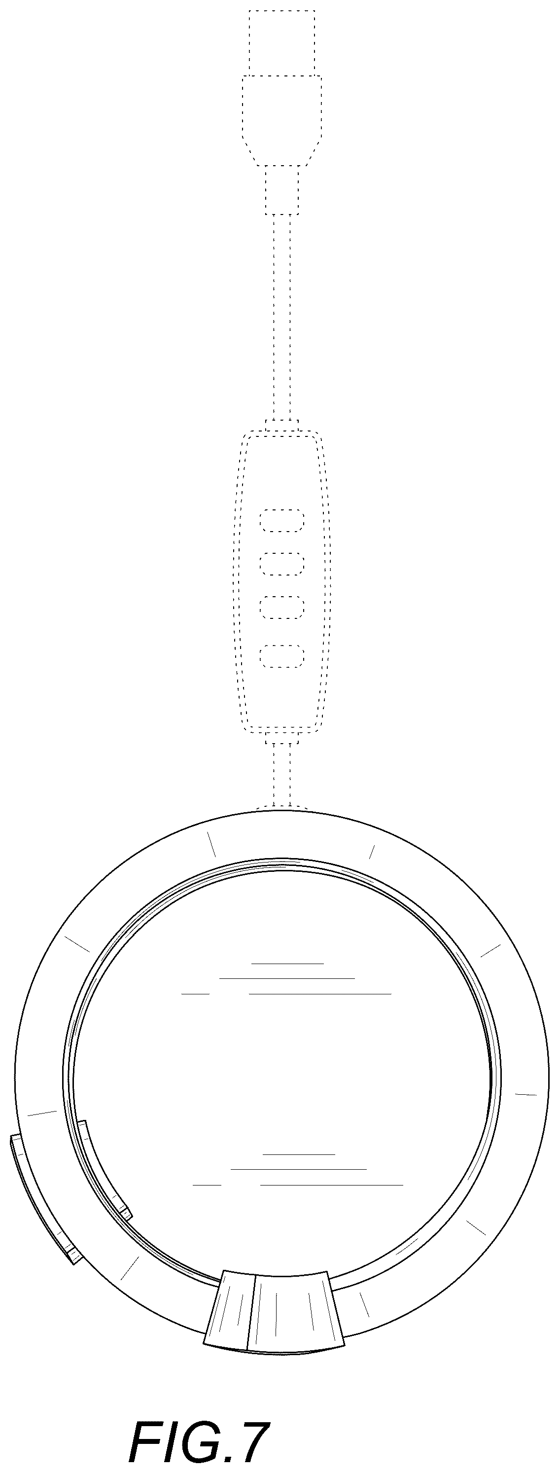 Patent USD1044101 Figure 7 – Lamp