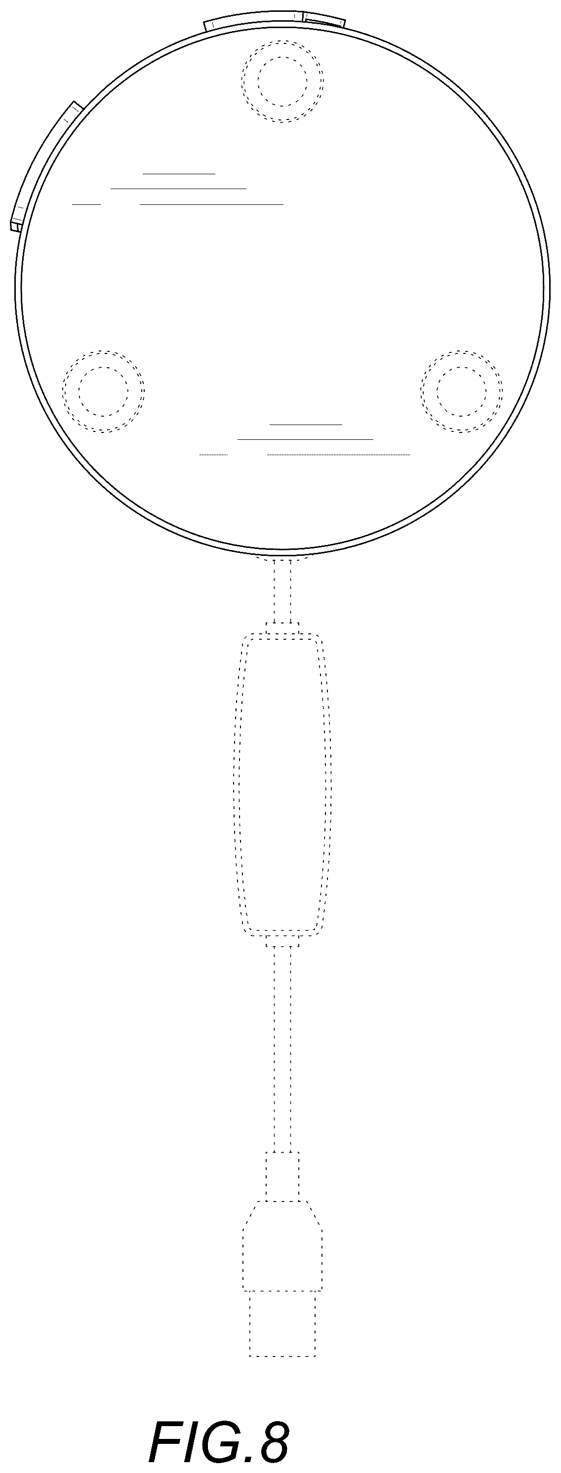 Patent USD1044101 Figure 8 – Lamp
