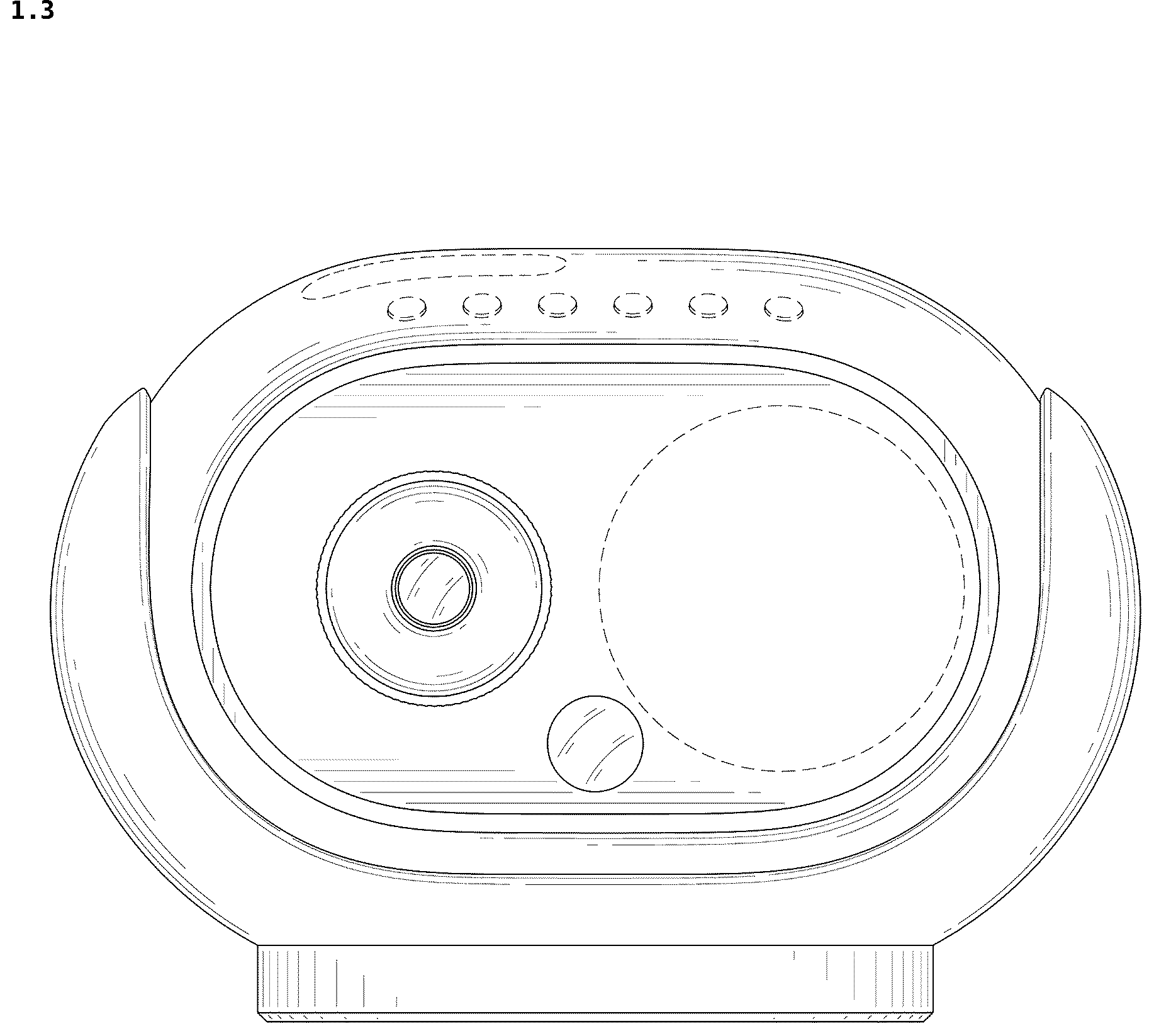 Patent USD1044102 Figure 3 – Star projector