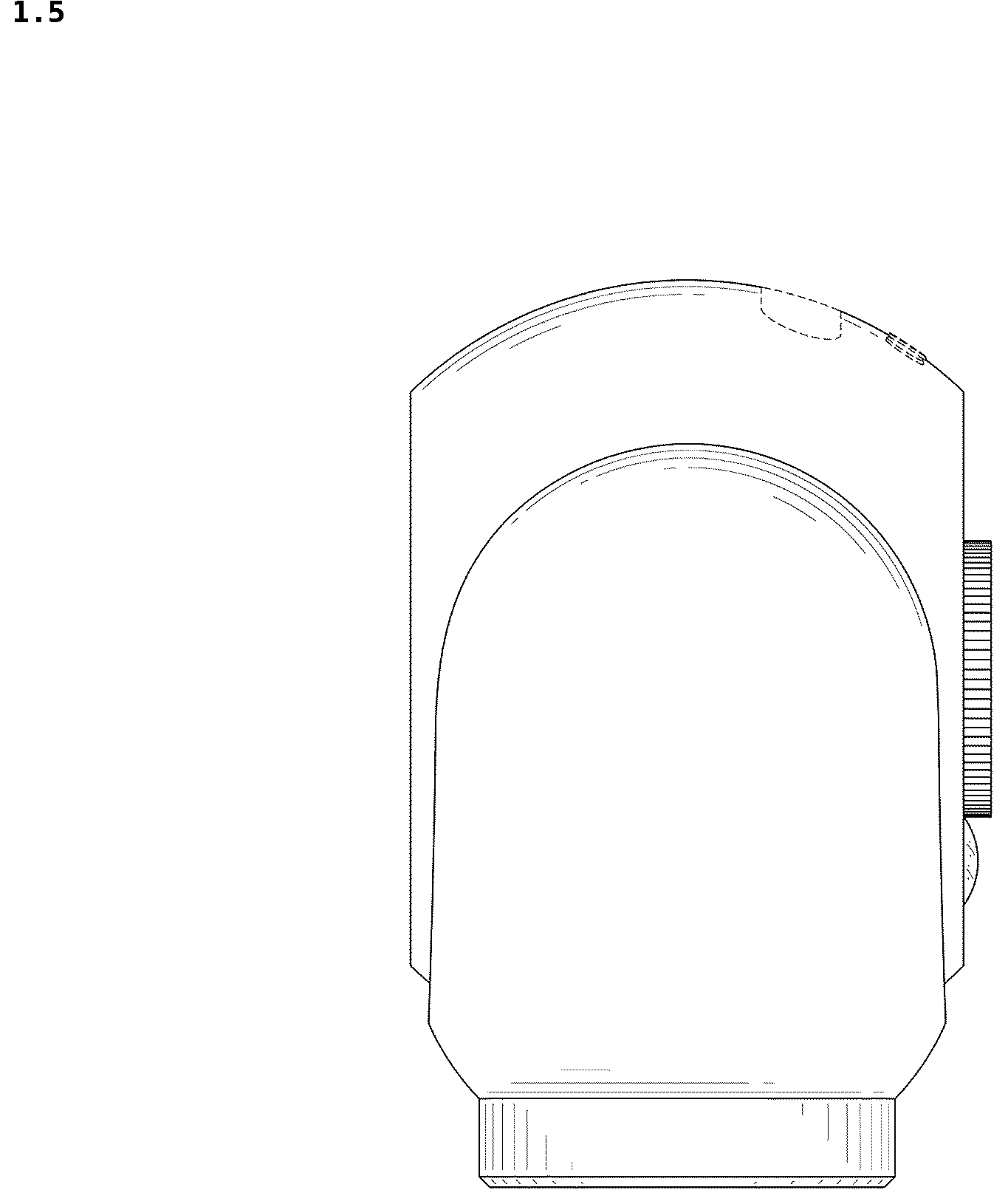 Patent USD1044102 Figure 5 – Star projector