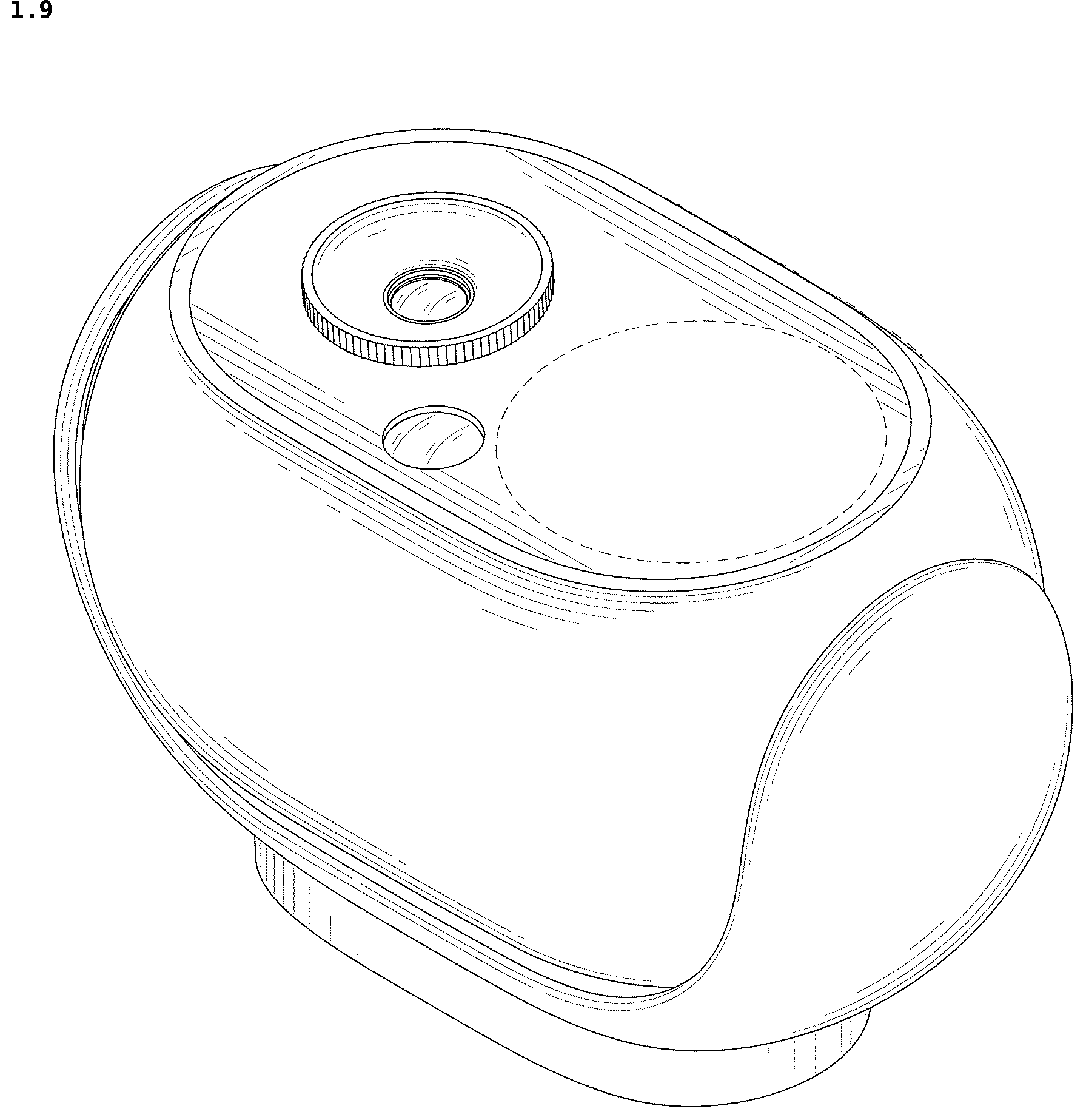 Patent USD1044102 Figure 9 – Star projector