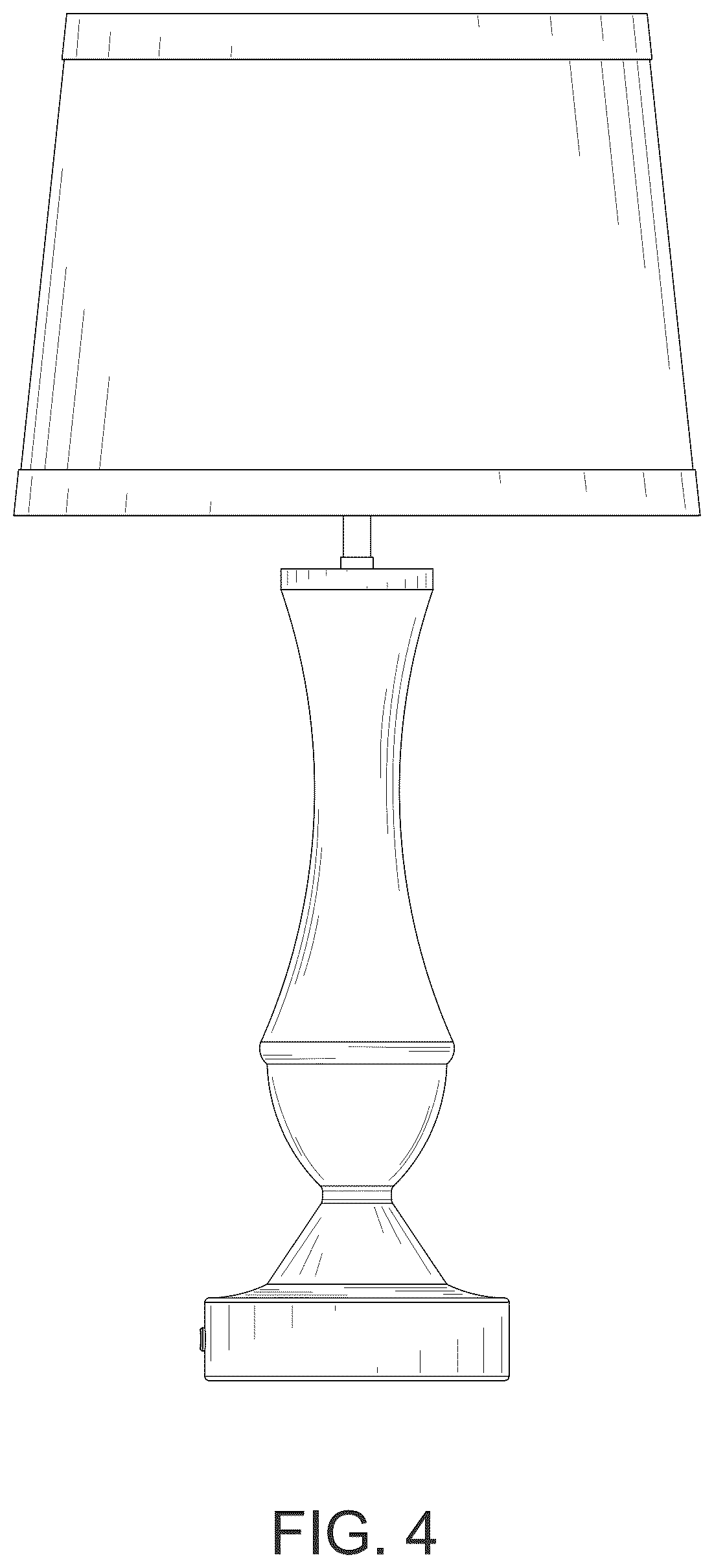 Patent USD1044104 Figure 4 – Desk lamp