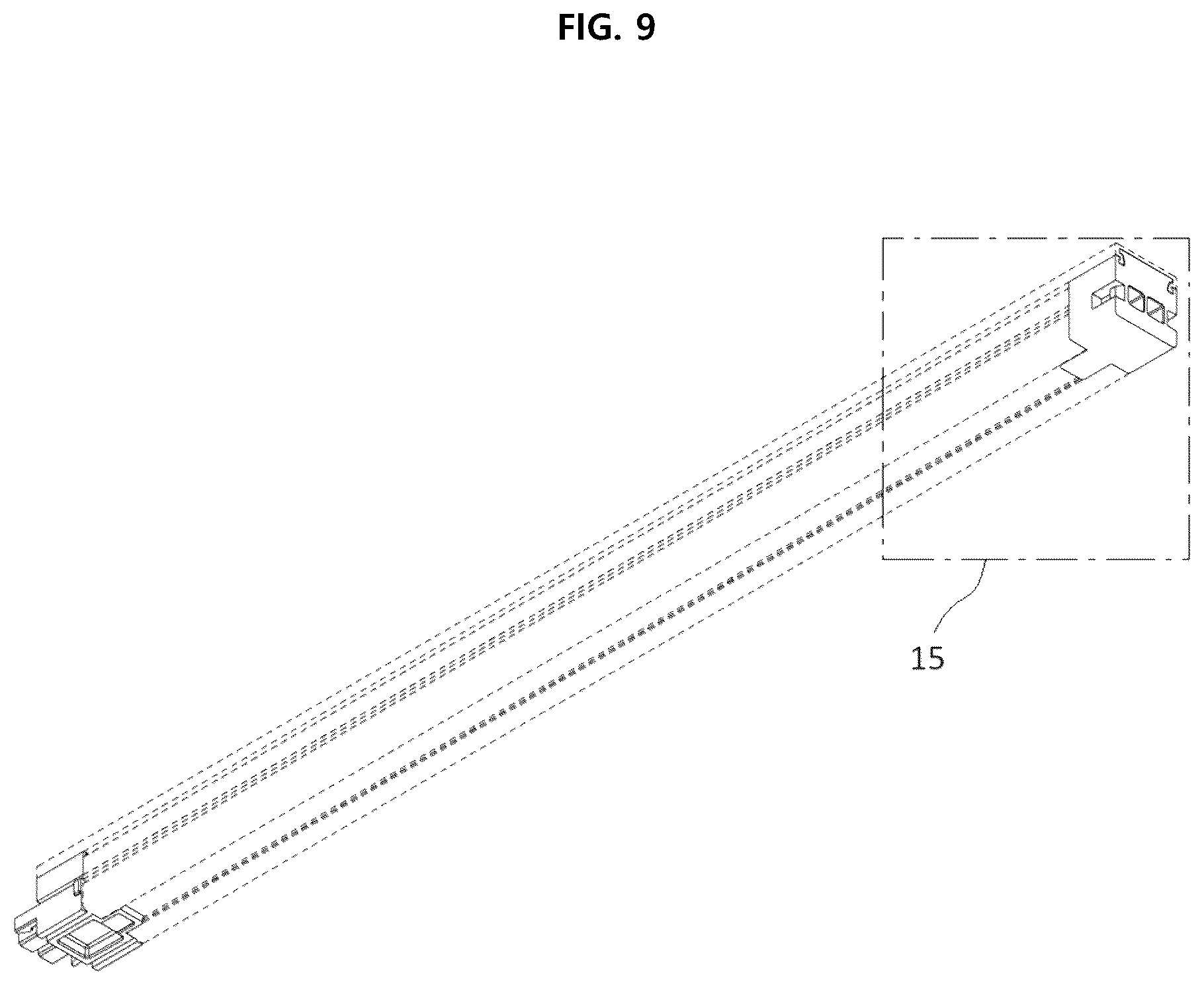 Patent USD1044106 Figure 6 – Ceiling light