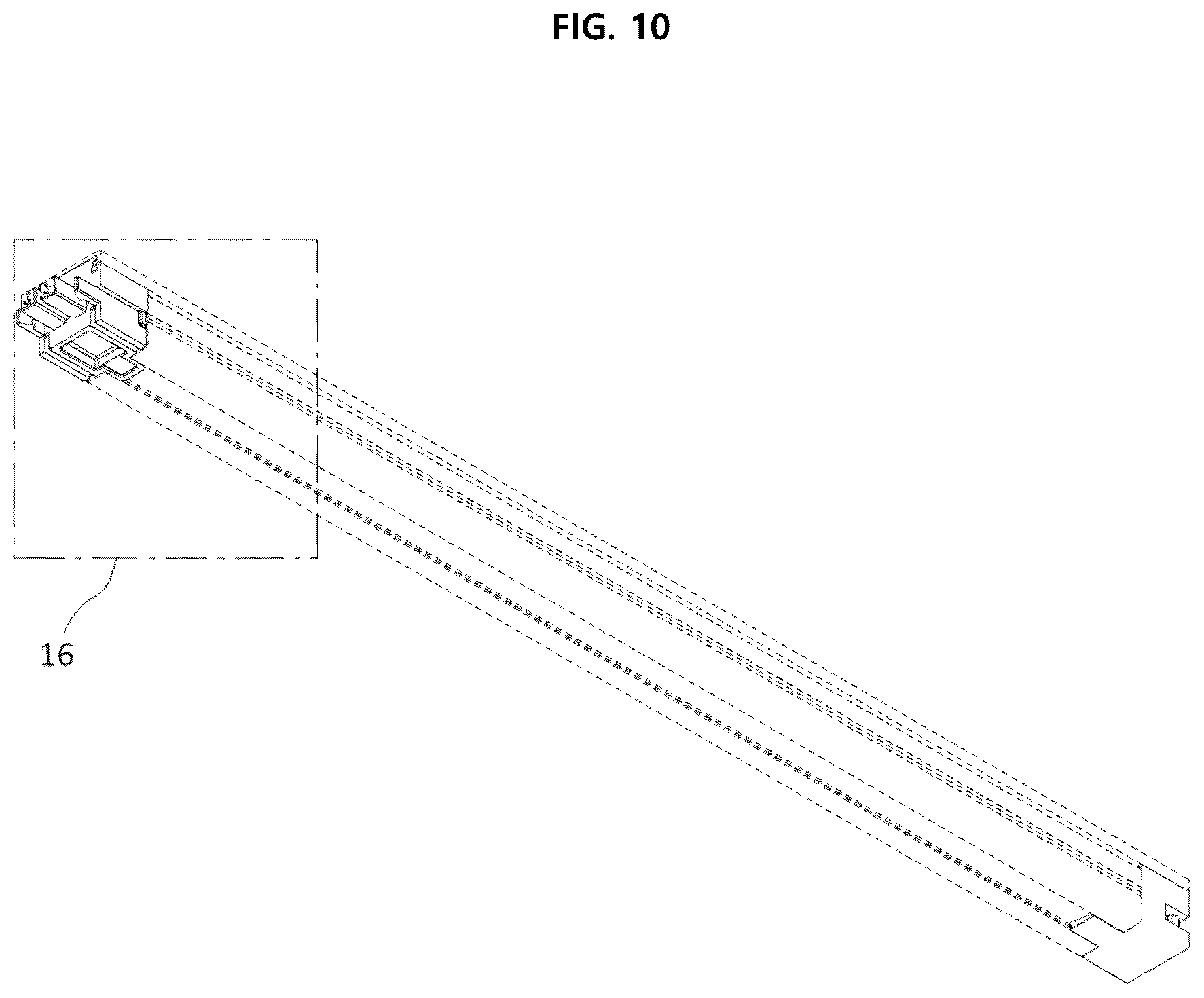 Patent USD1044106 Figure 7 – Ceiling light