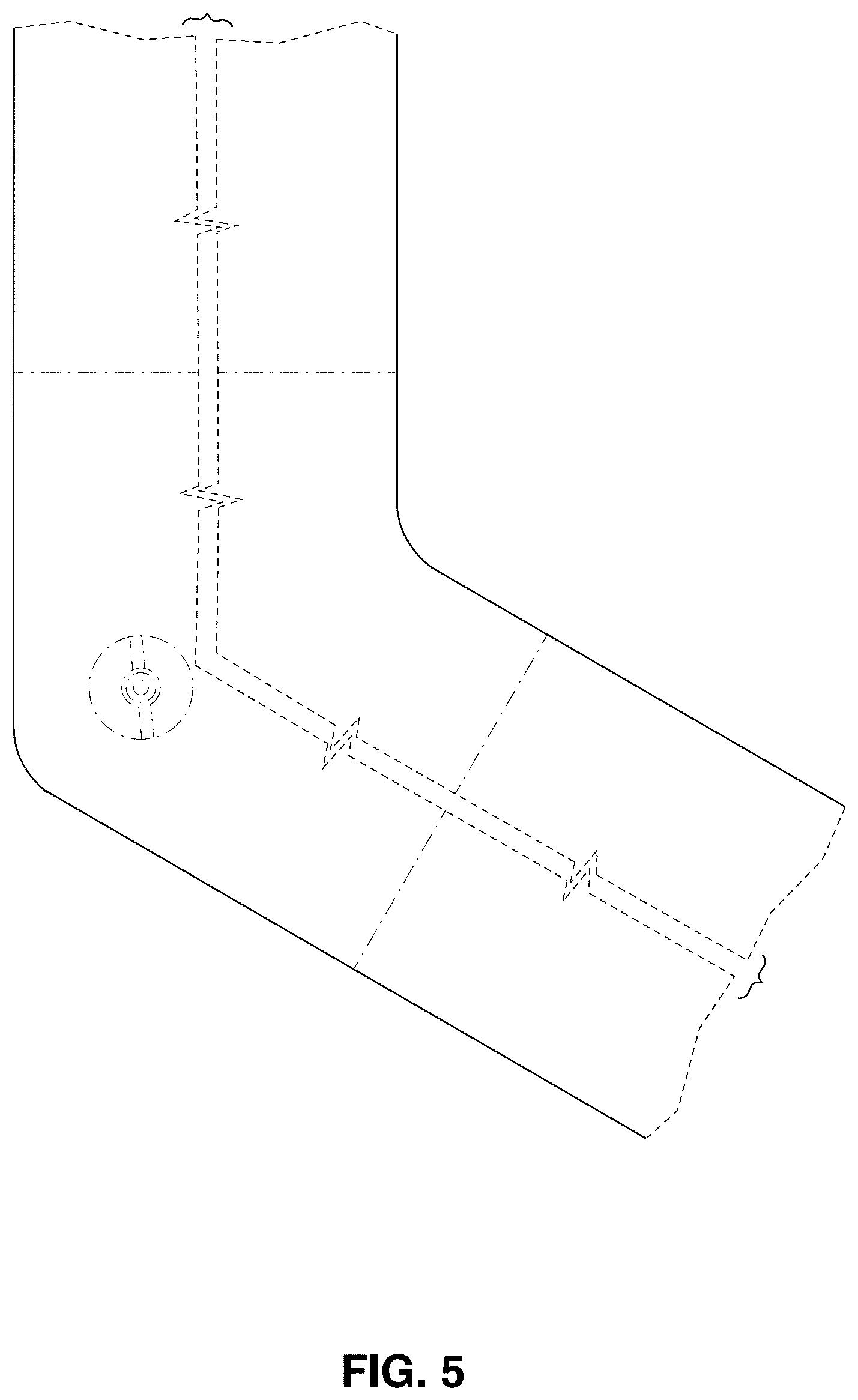 Patent USD1044107 Figure 5 – Light fixture