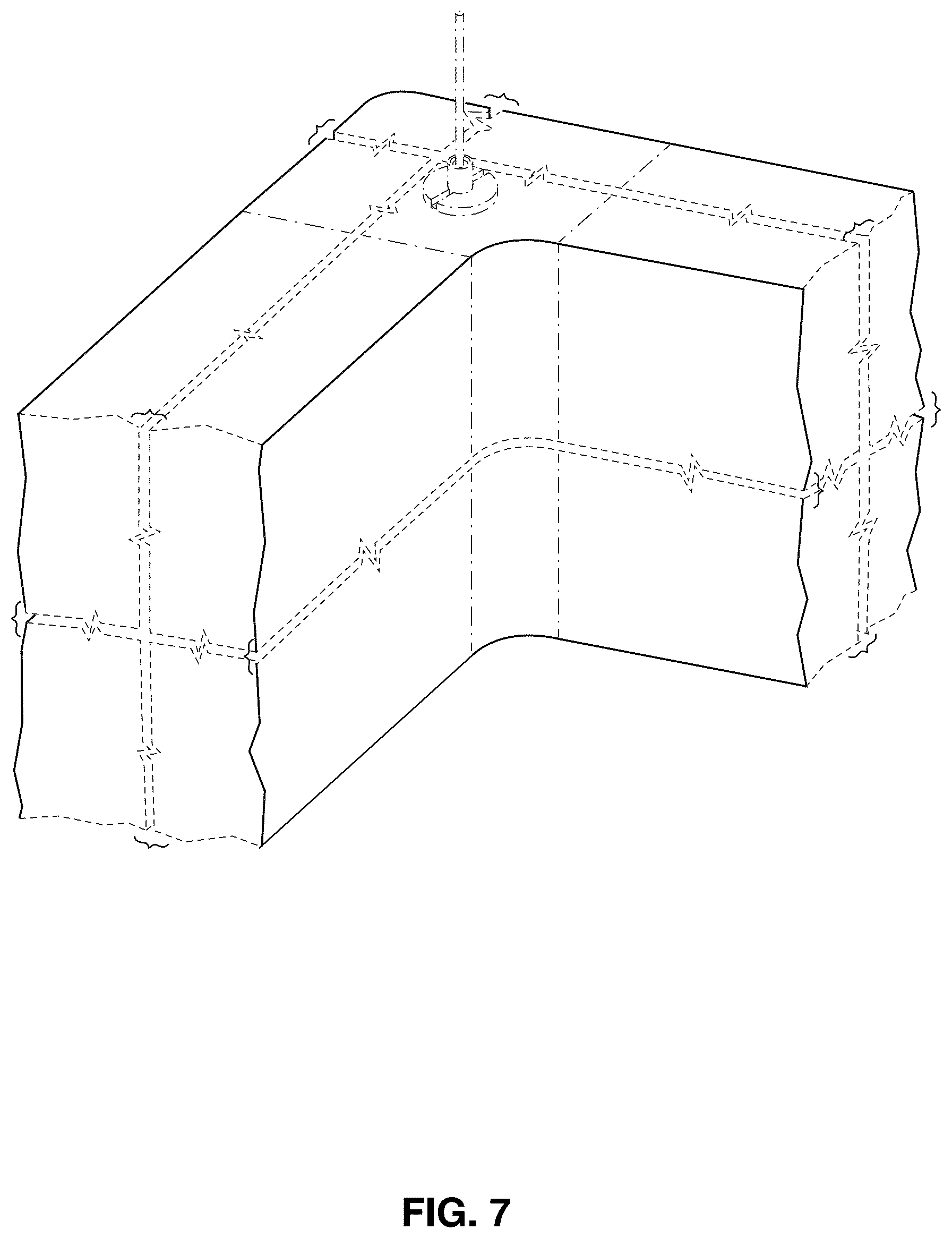 Patent USD1044107 Figure 7 – Light fixture