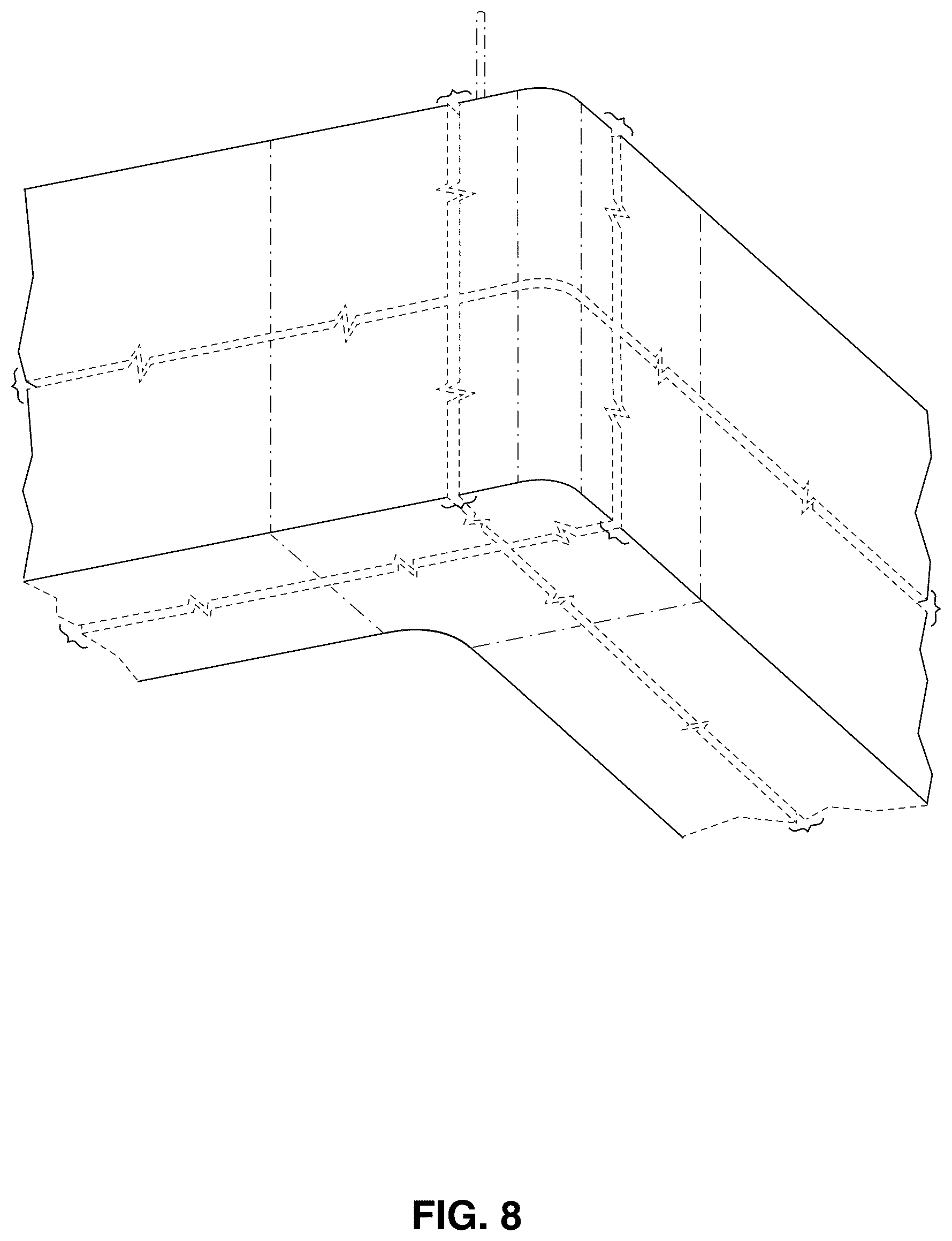 Patent USD1044107 Figure 8 – Light fixture