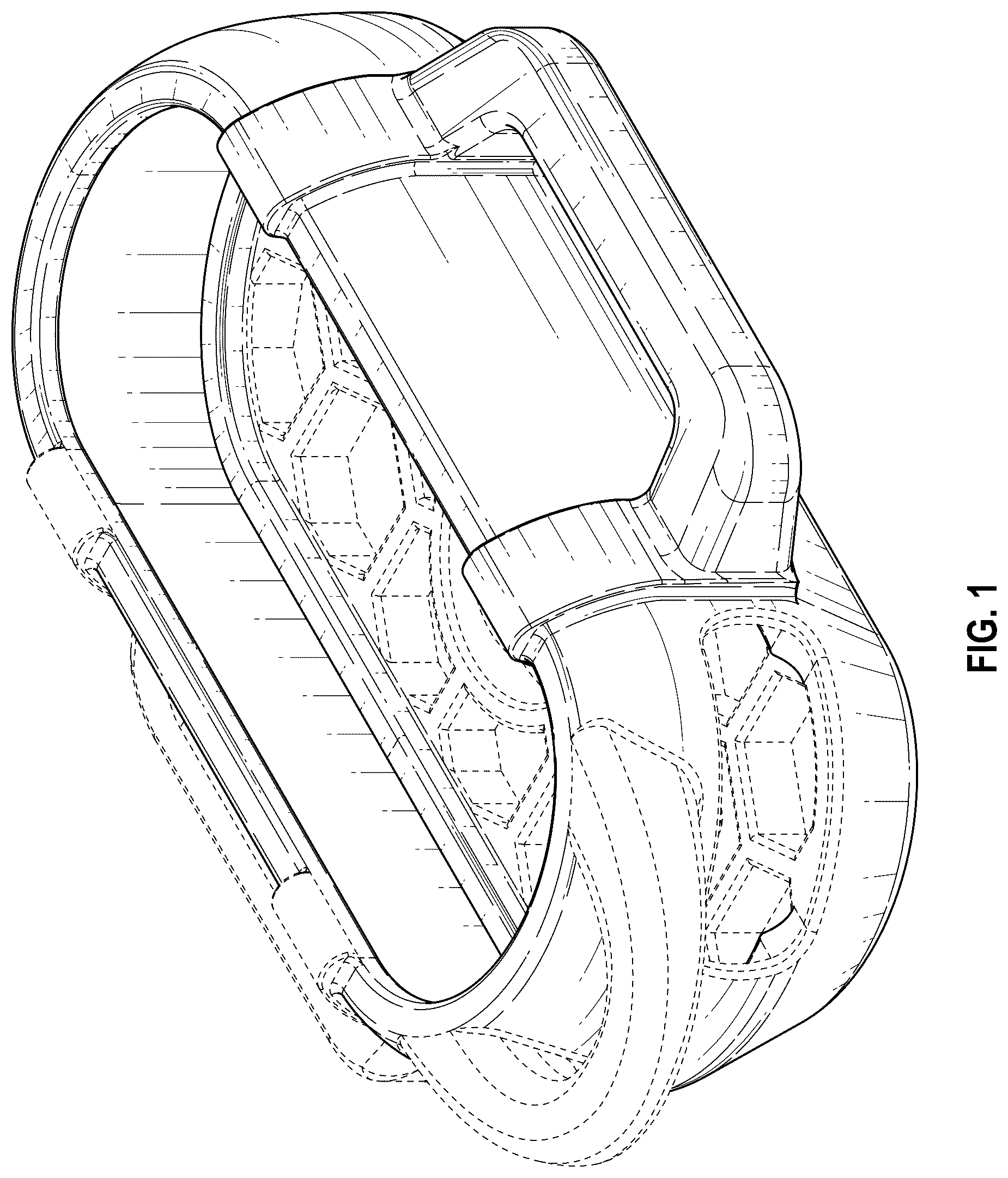 Patent USD1044108 Figure 1 – Light holder