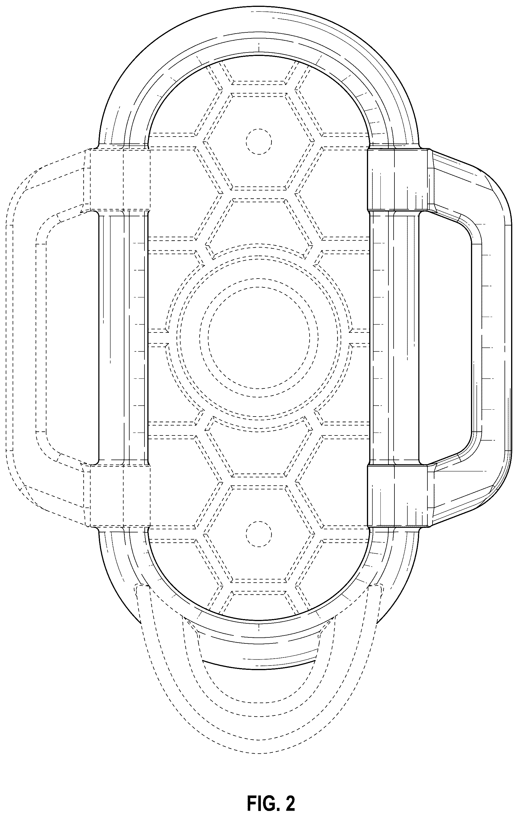 Patent USD1044108 Figure 2 – Light holder