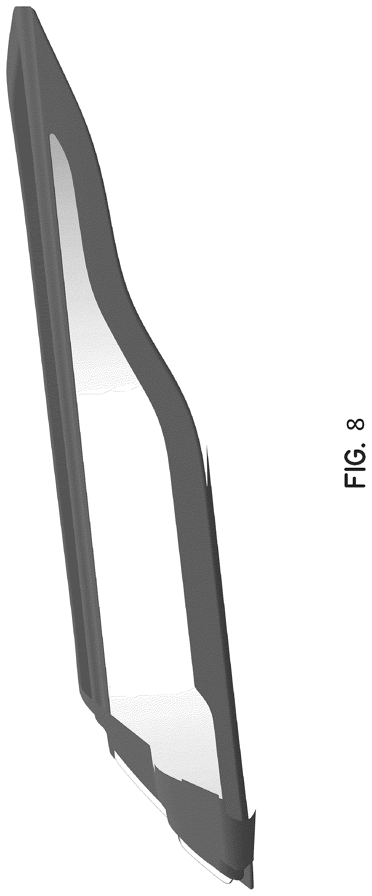 Patent USD1044109 Figure 8 – Headlight lens