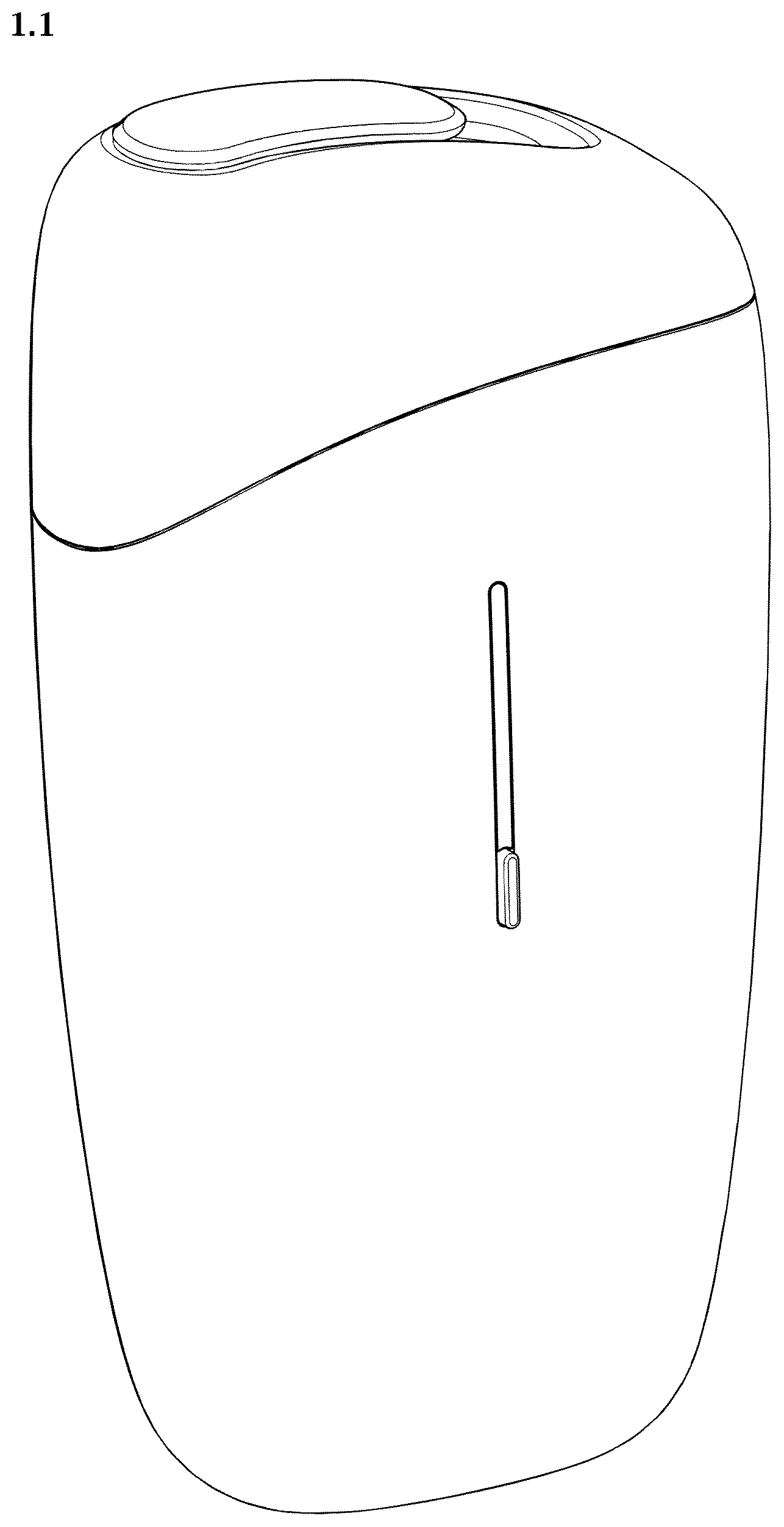 Patent USD1044117 Figure 1 – Electronic cigarette