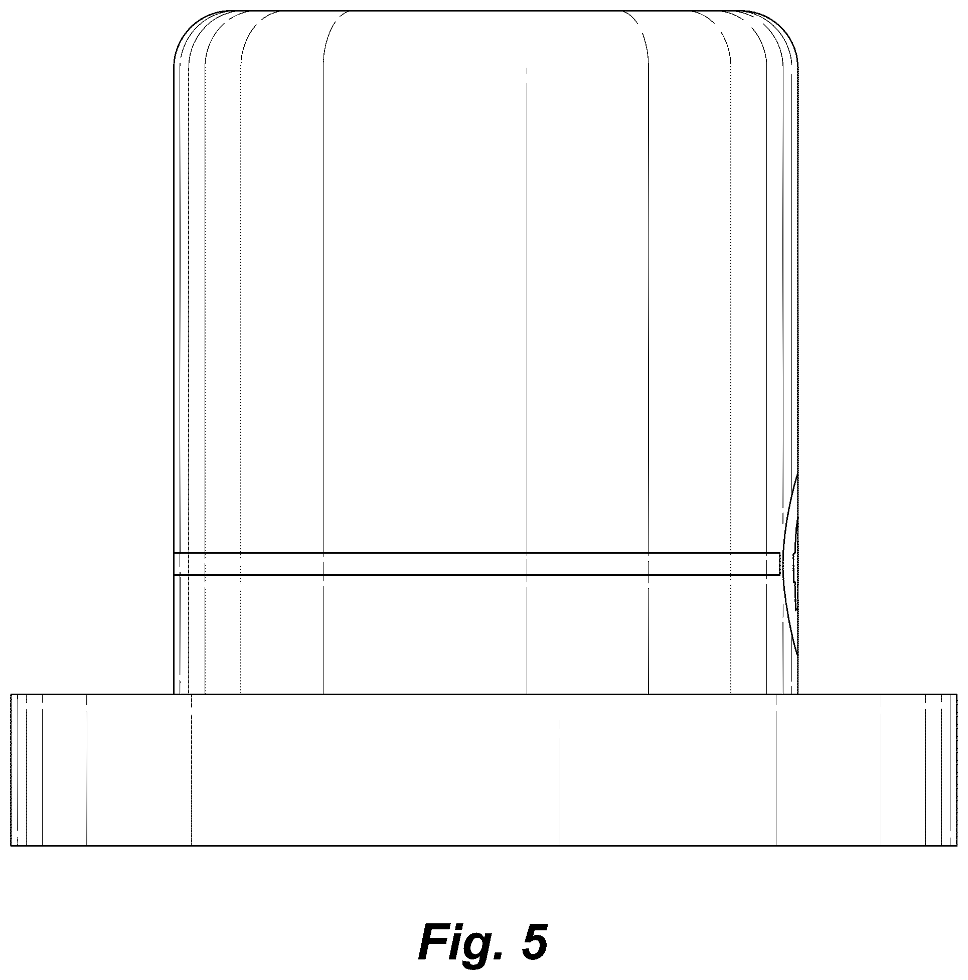 Patent USD1044121 Figure 5 – Hookah cup holding device