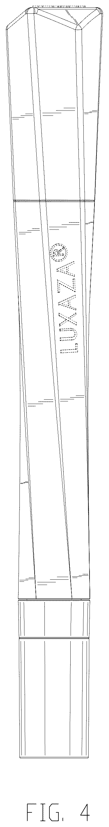Patent USD1044122 Figure 4 – Double-headed eyeshadow stick