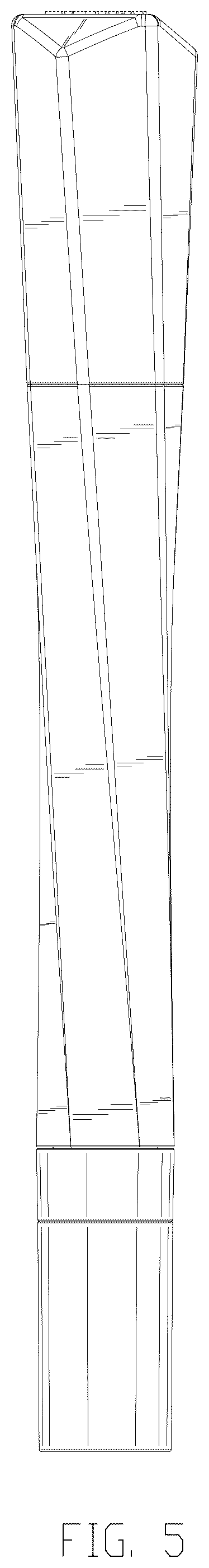 Patent USD1044122 Figure 5 – Double-headed eyeshadow stick