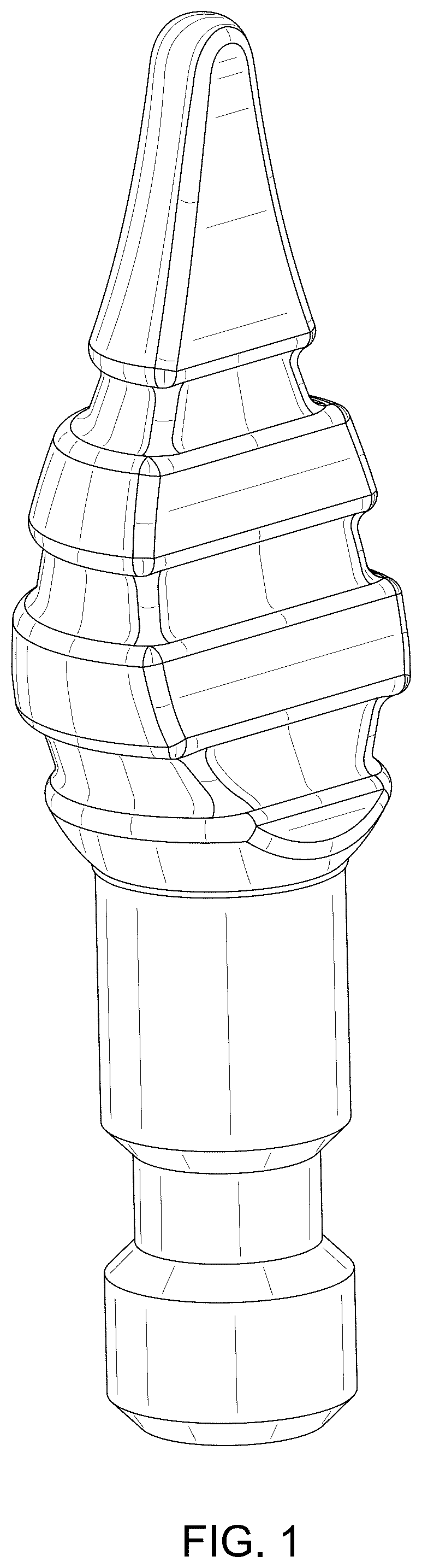Patent USD1044123 Figure 1 – Makeup sponge tool