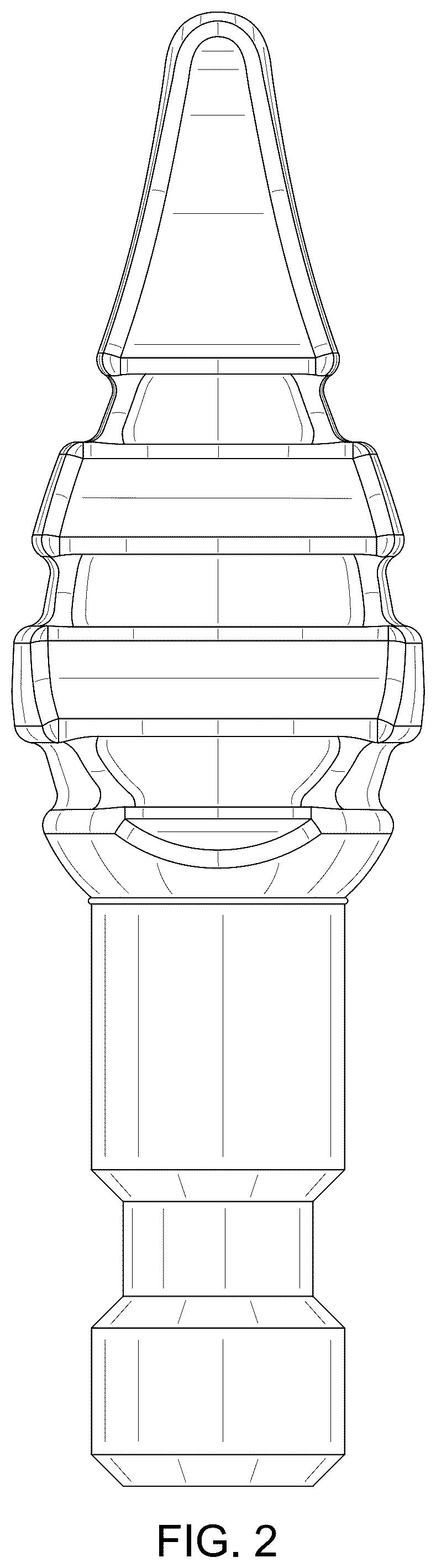 Patent USD1044123 Figure 2 – Makeup sponge tool