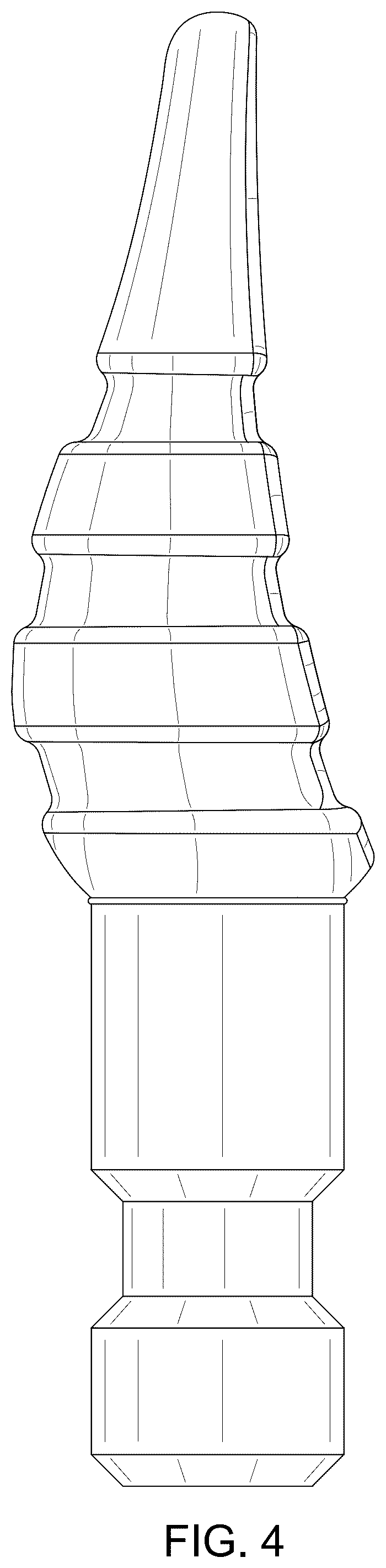 Patent USD1044123 Figure 4 – Makeup sponge tool