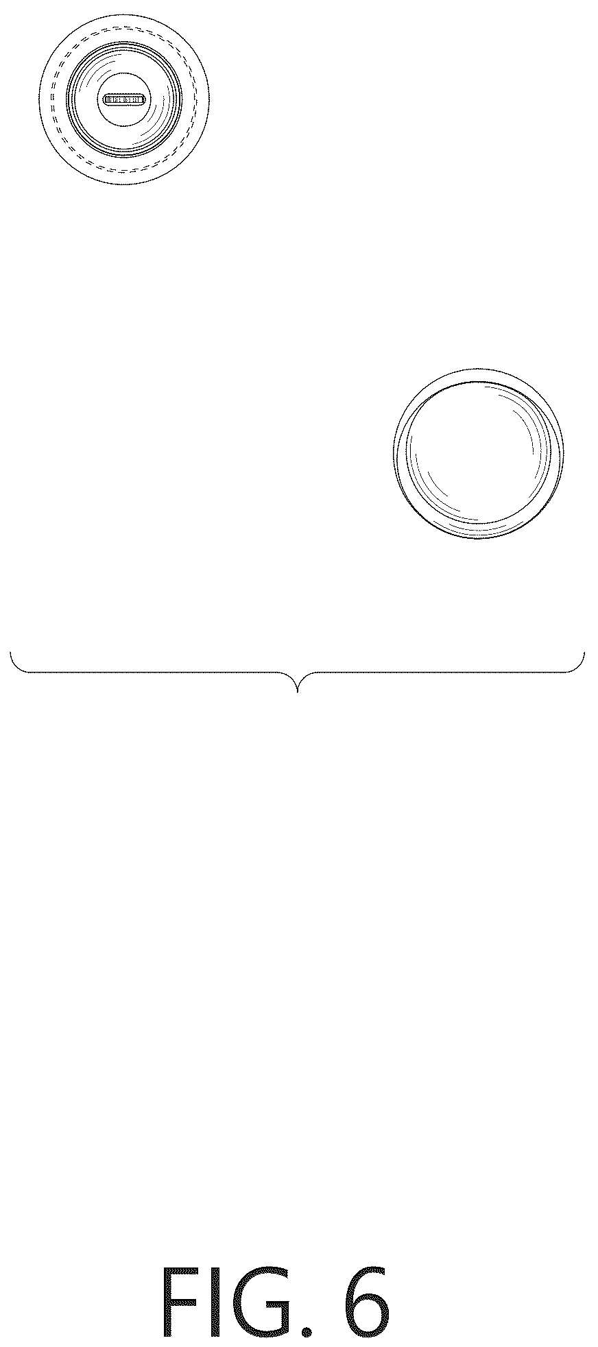 Patent USD1044124 Figure 6 – Eyebrow pen
