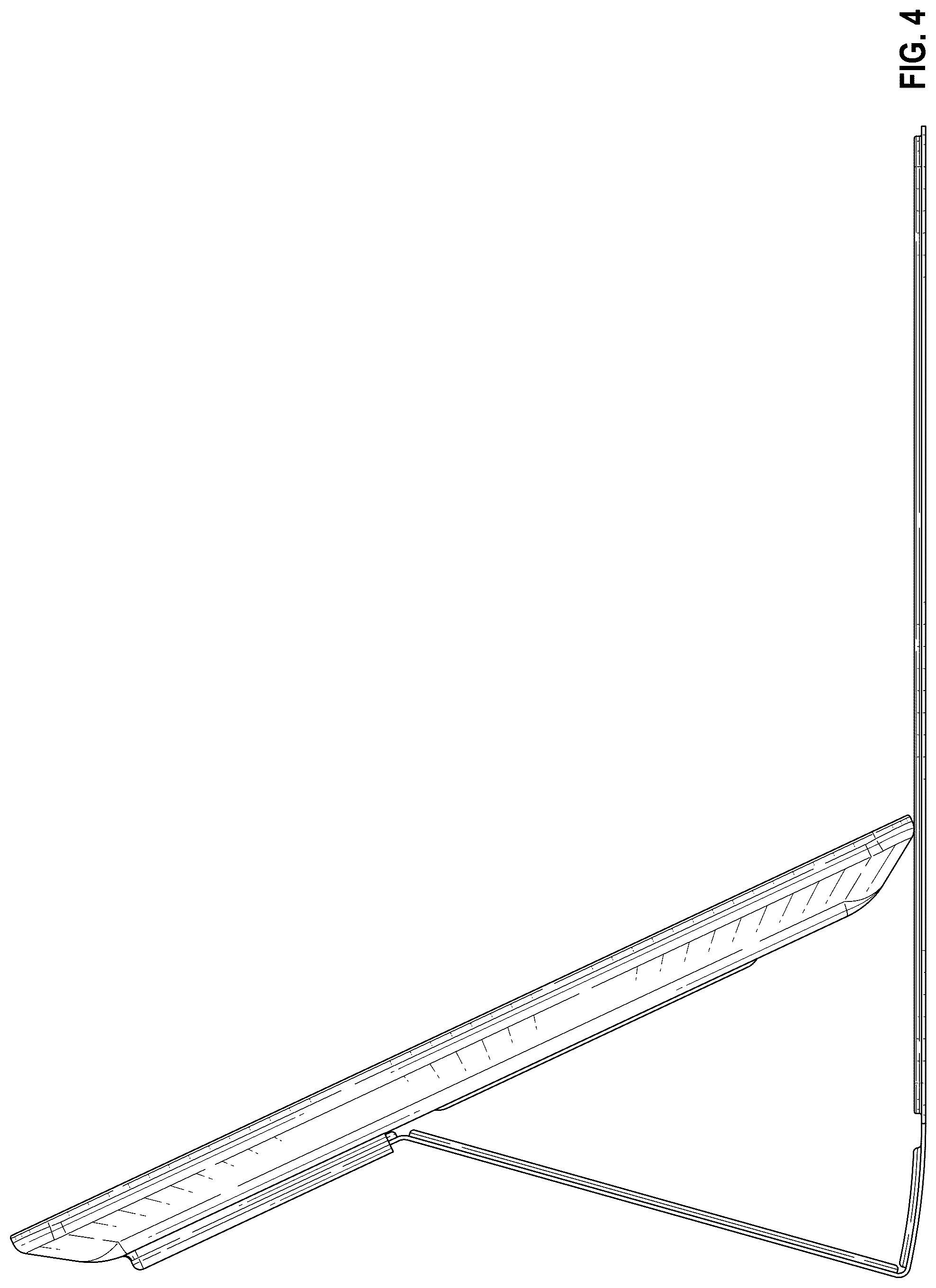 Patent USD1044125 Figure 4 – Mirror
