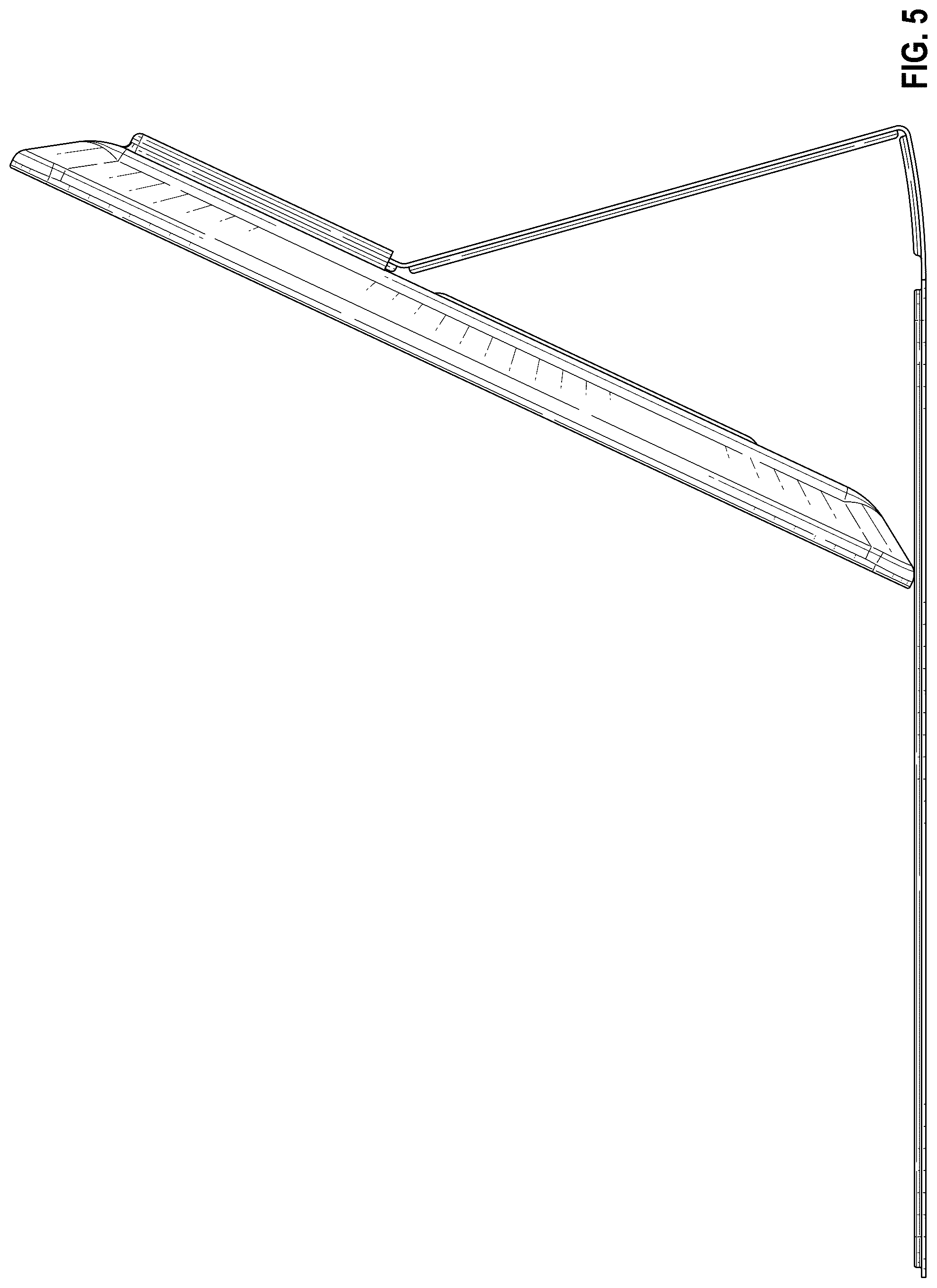 Patent USD1044125 Figure 5 – Mirror
