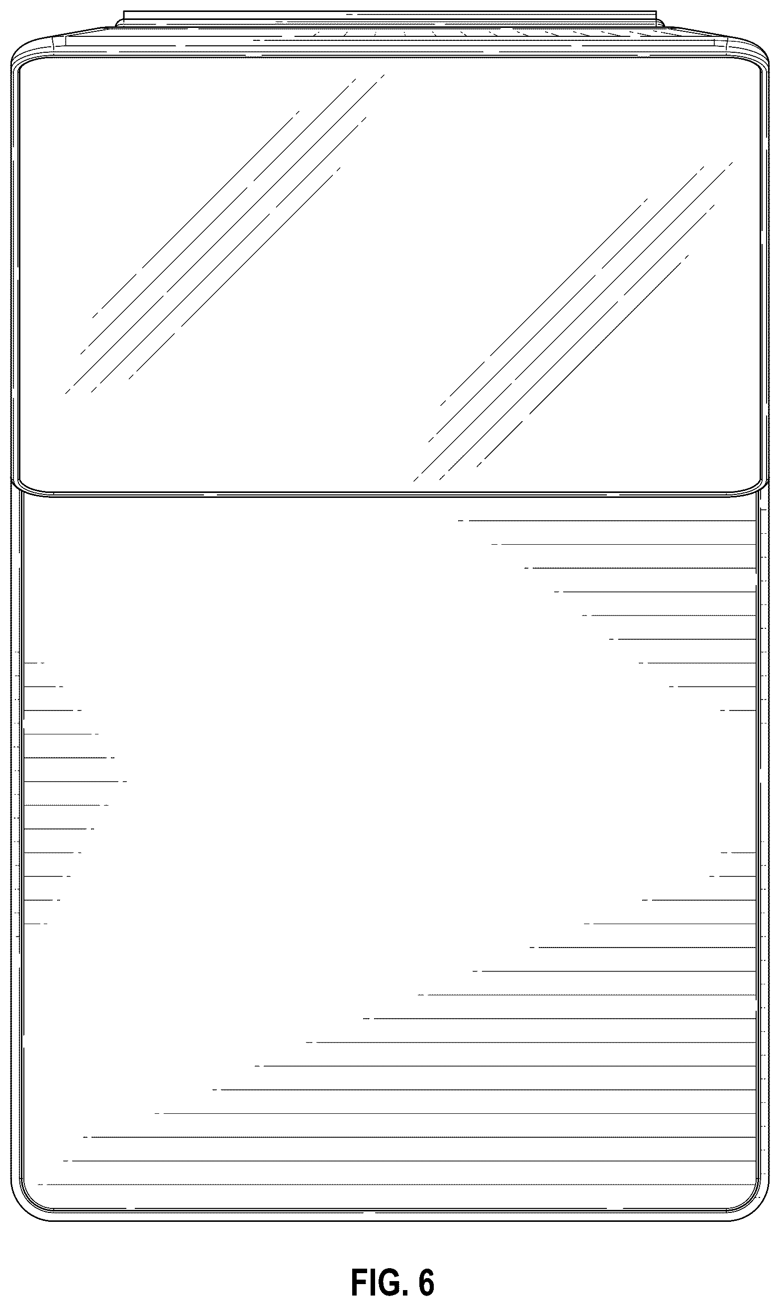 Patent USD1044125 Figure 6 – Mirror