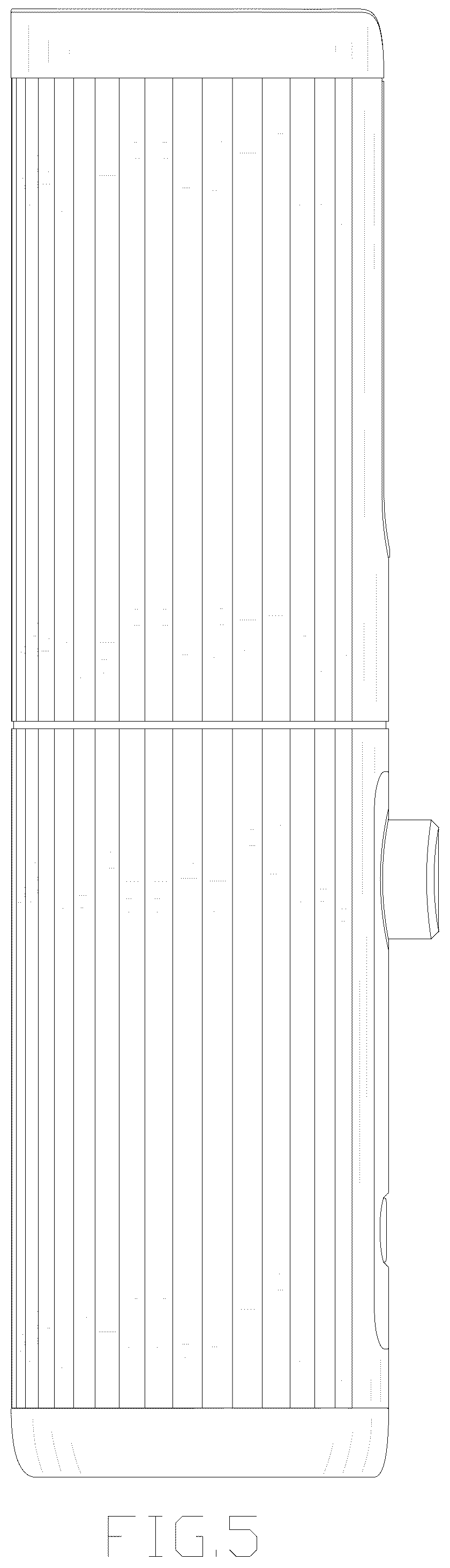 Patent USD1044126 Figure 5 – Automatic curling iron