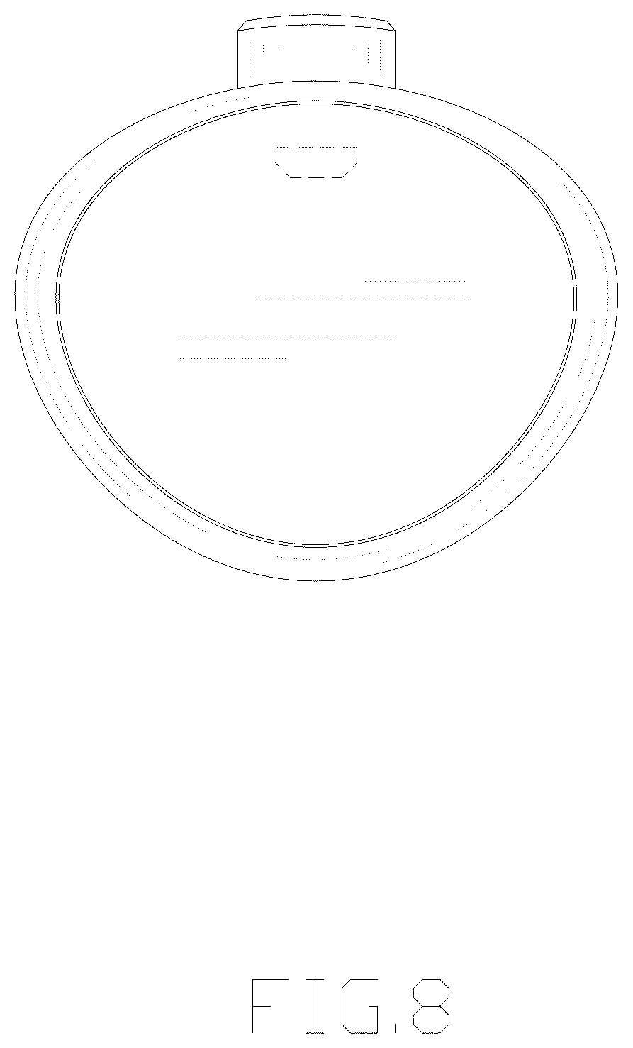Patent USD1044126 Figure 8 – Automatic curling iron