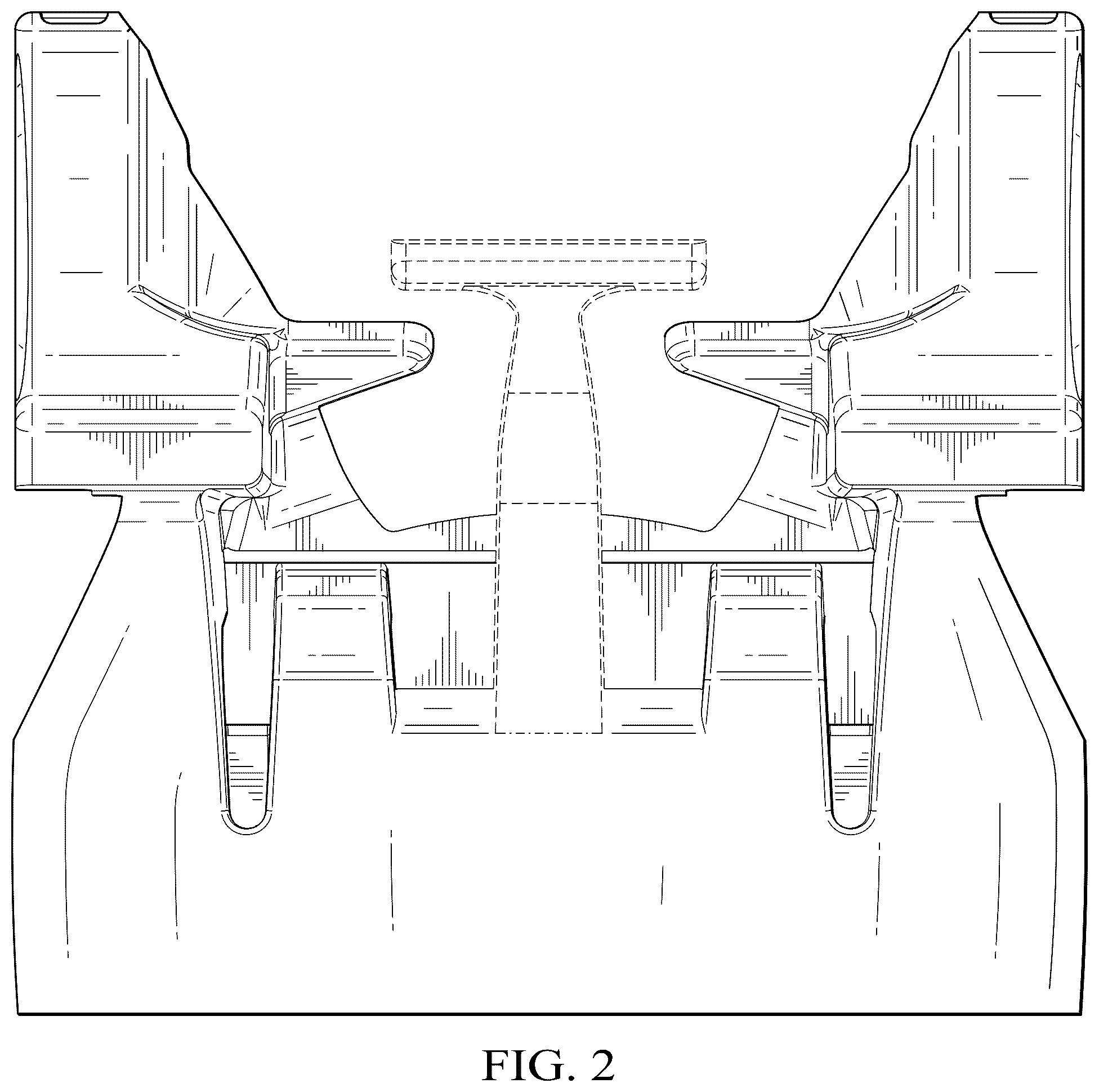 Patent USD1044127 Figure 2 – Shaving razor cartridge connector