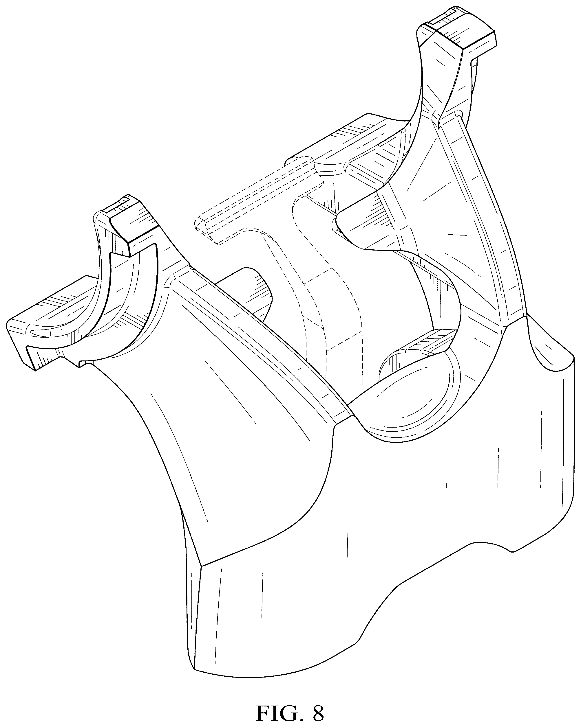 Patent USD1044127 Figure 8 – Shaving razor cartridge connector